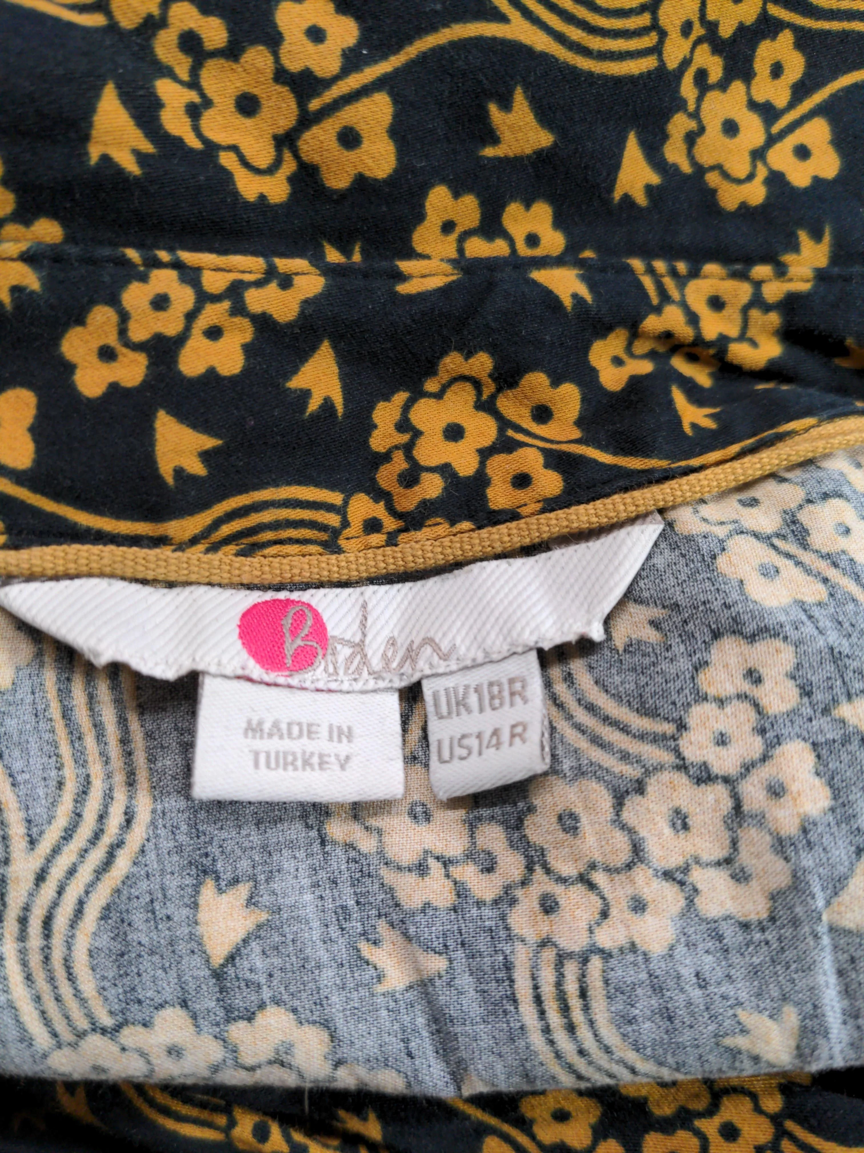 Boden Shirt Midi Dress UK18 in Black - Image 5