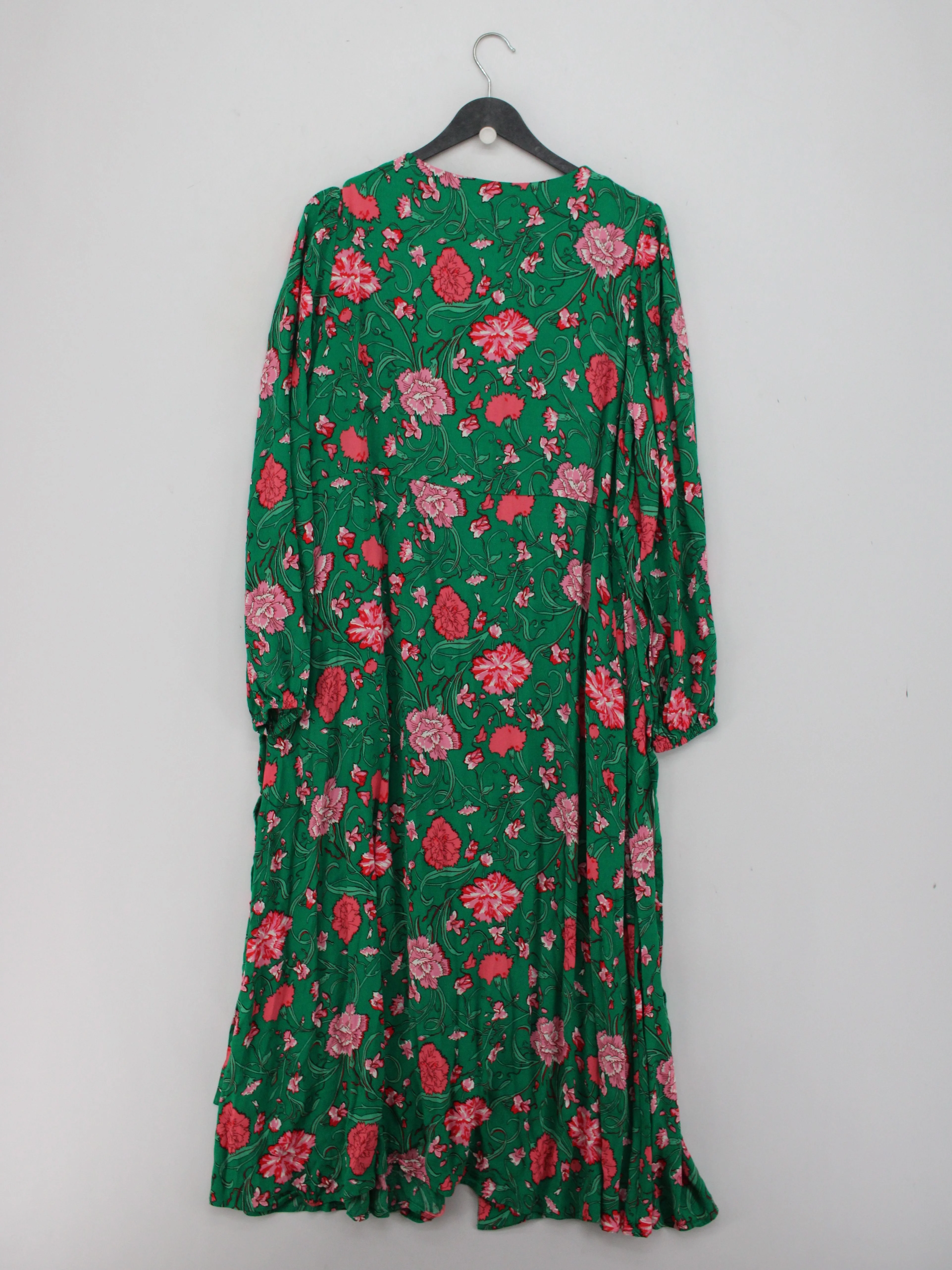 Boden Shirt Midi Dress UK18 in Green - Image 2