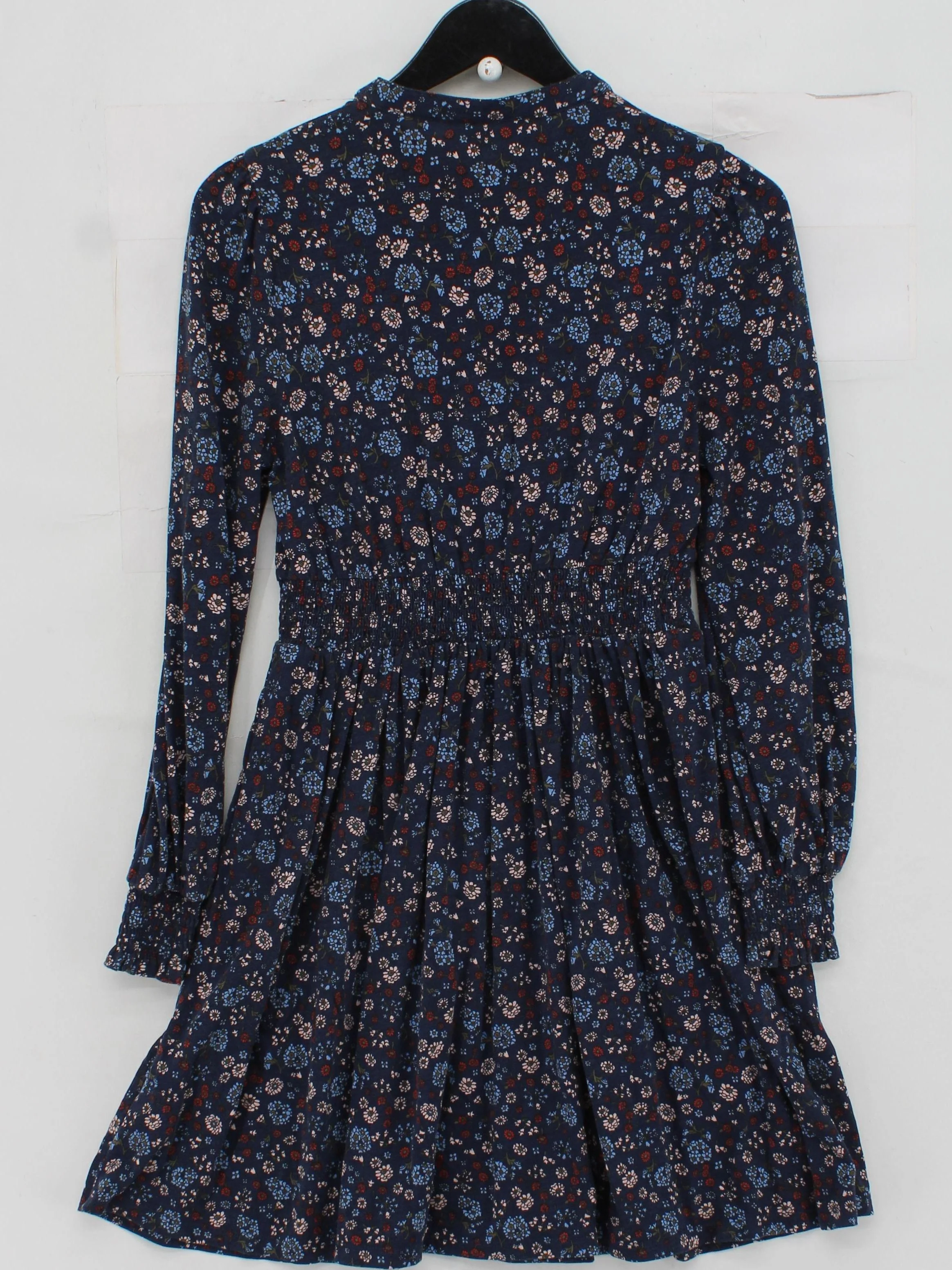 Boden Shirt Mini Dress in Blue - Image 2