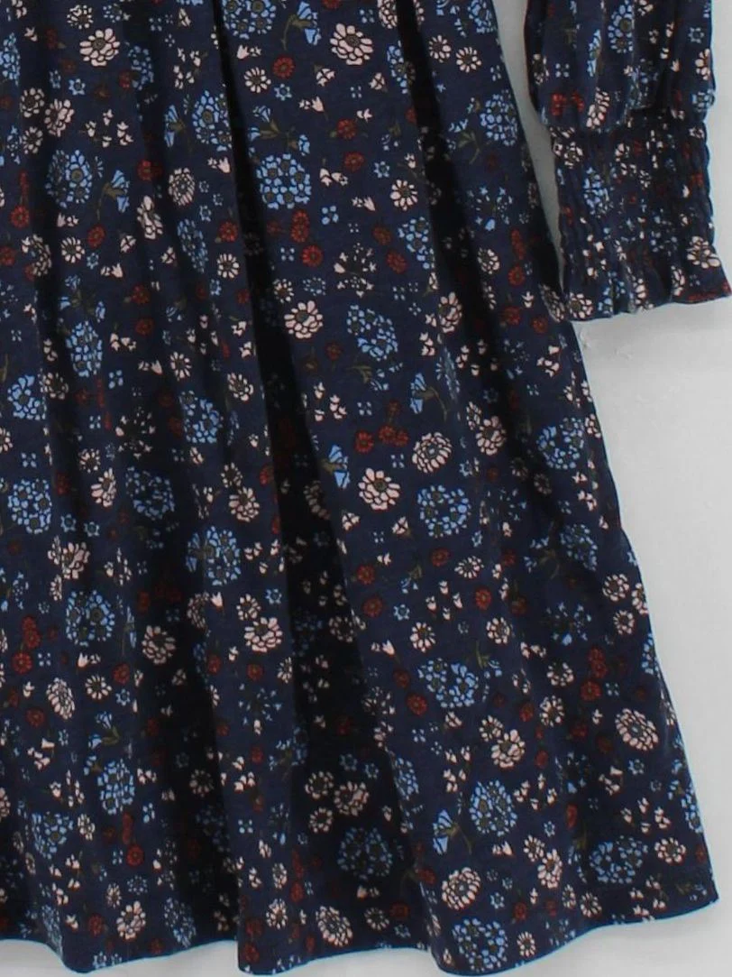 Boden Shirt Mini Dress in Blue - Image 4