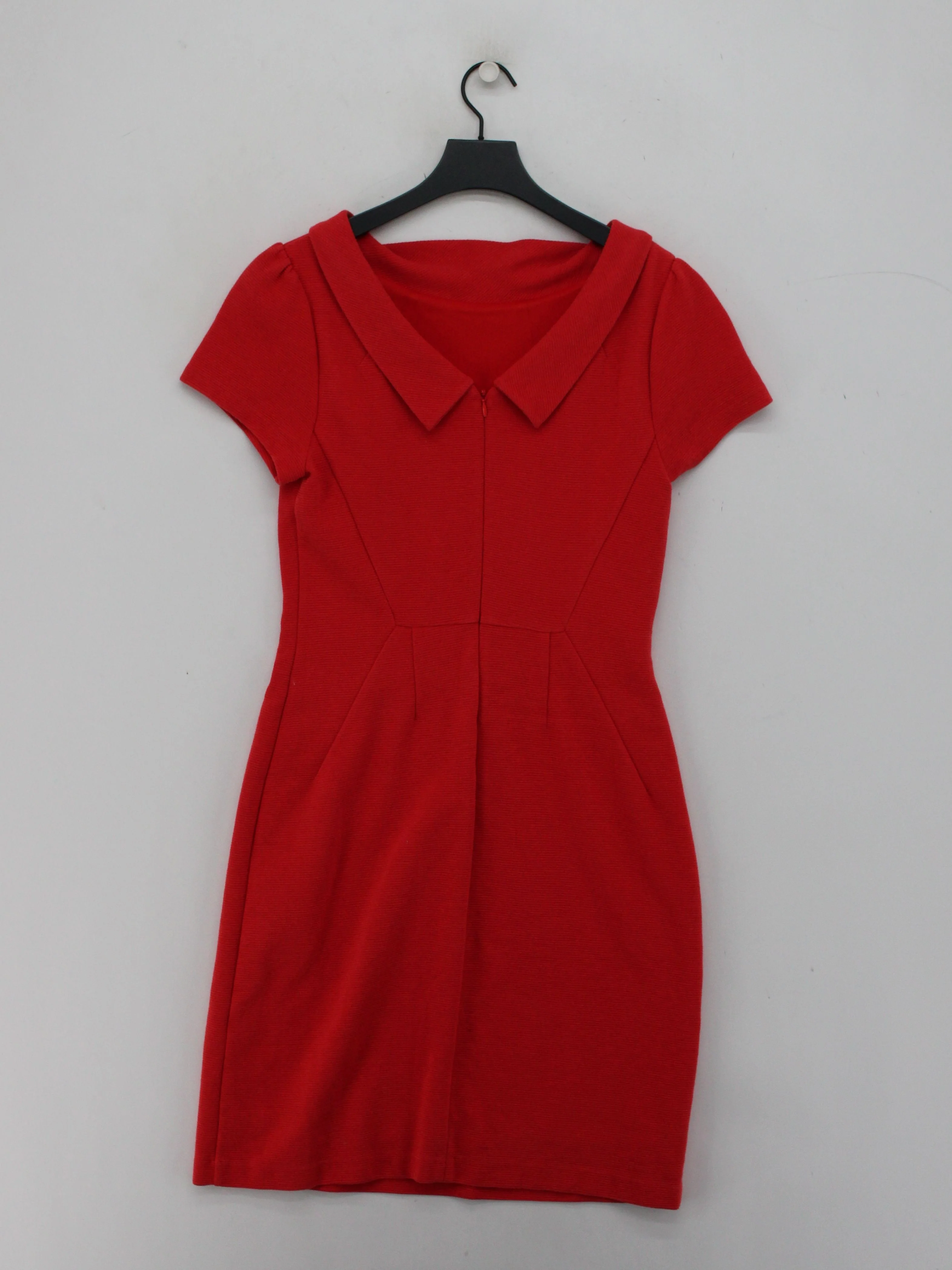 Boden Shirt Mini Dress UK12 in Red - Image 2