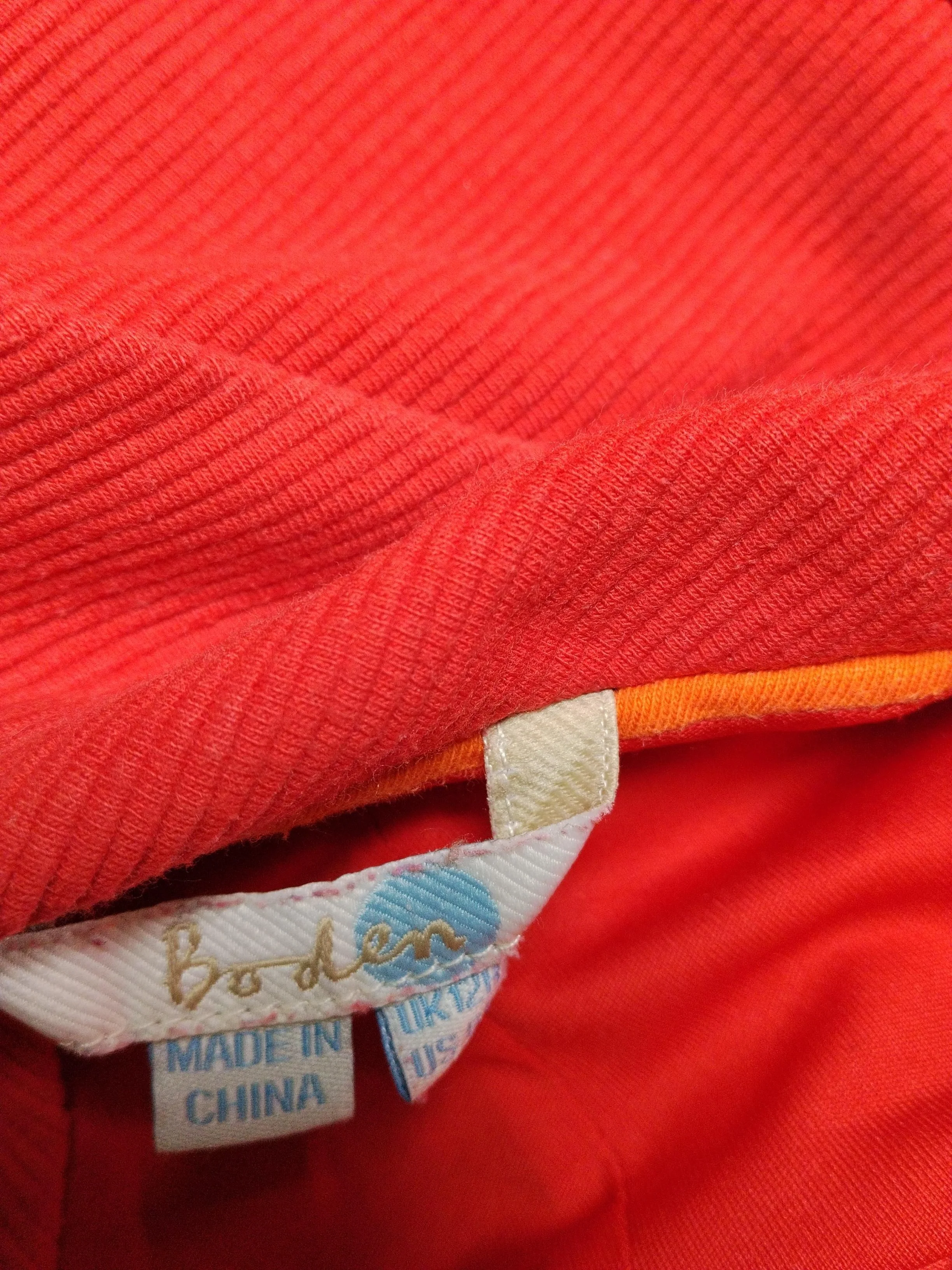 Boden Shirt Mini Dress UK12 in Red - Image 5