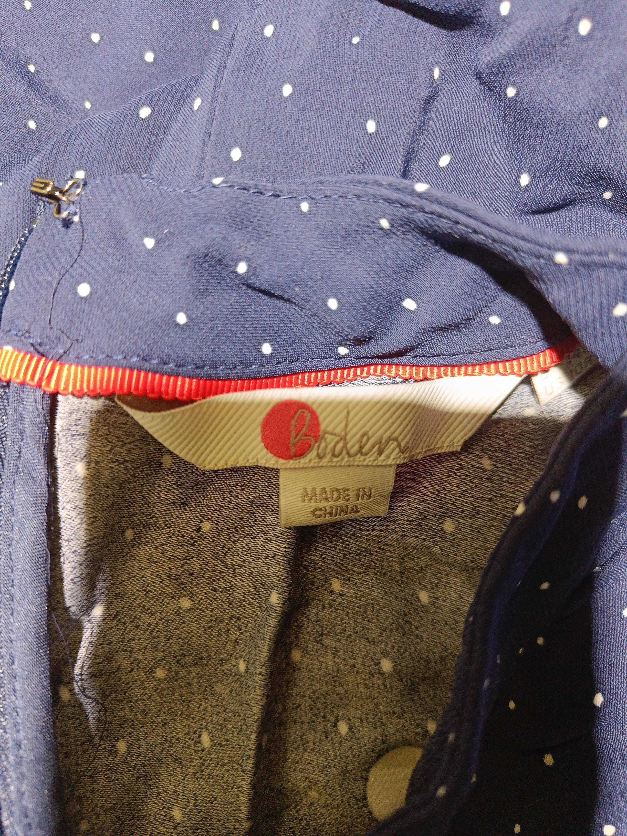 Boden Shirt Mini Dress UK14 in Blue - Image 5