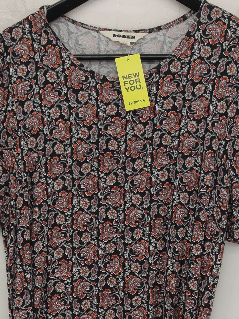 Boden Shirt Mini Dress UK14 in Multi - Image 3