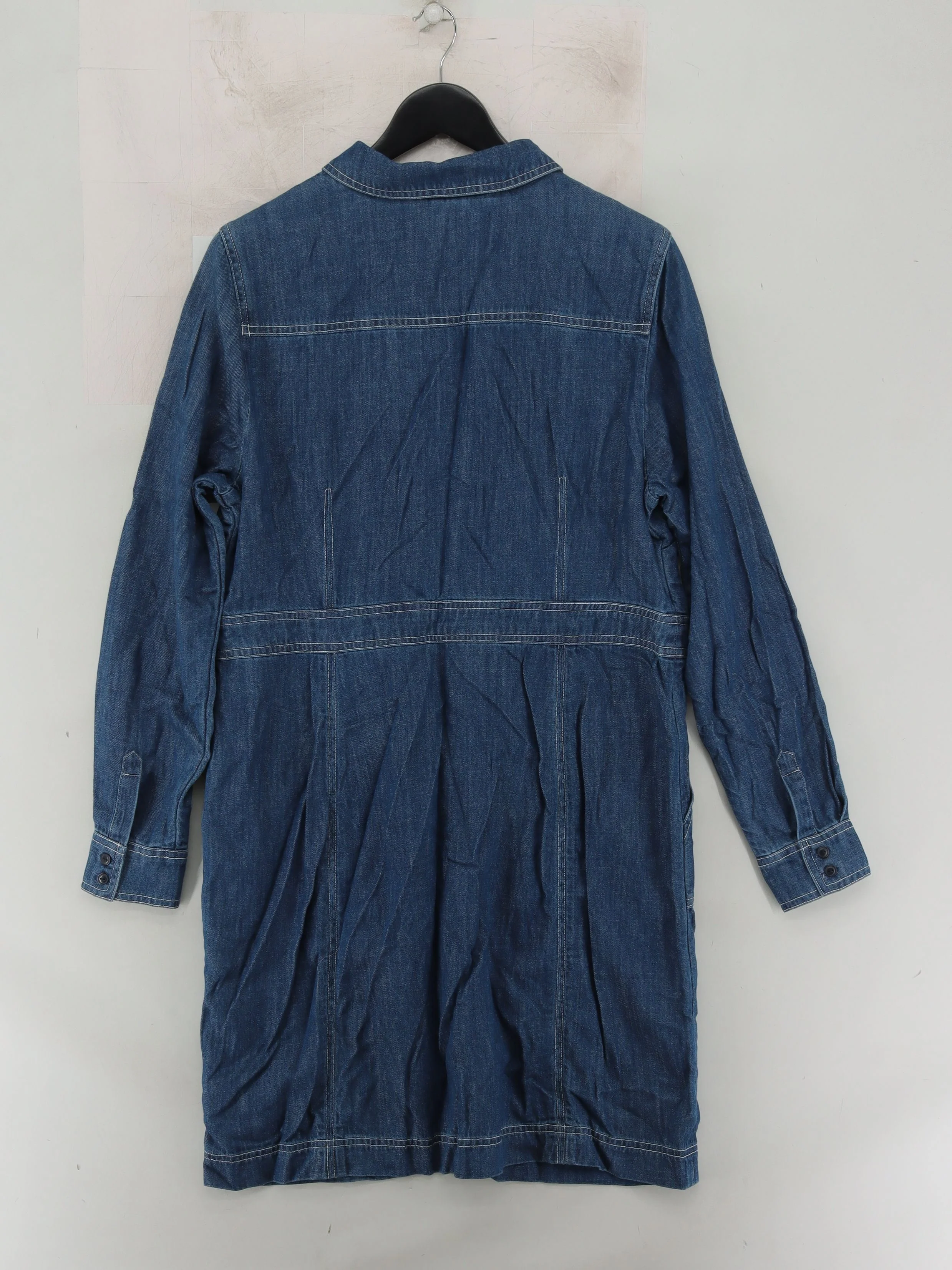 Boden Shirt Mini Dress UK16 in Blue - Image 2