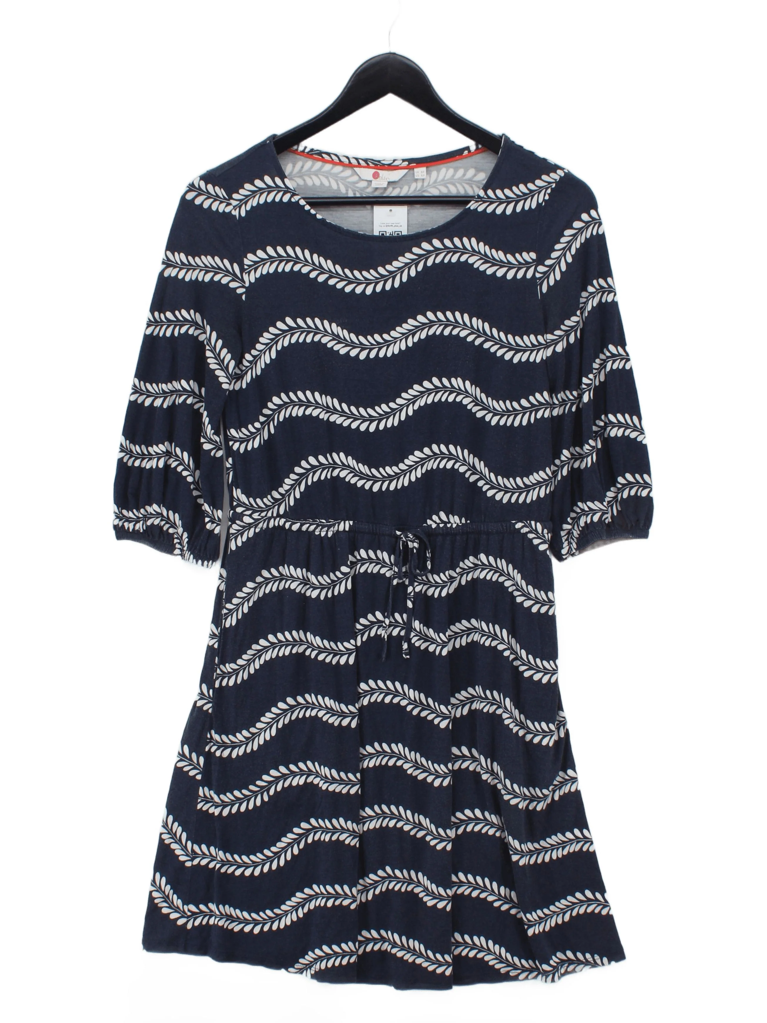 Boden Shirt Mini Dress UK8 in Blue