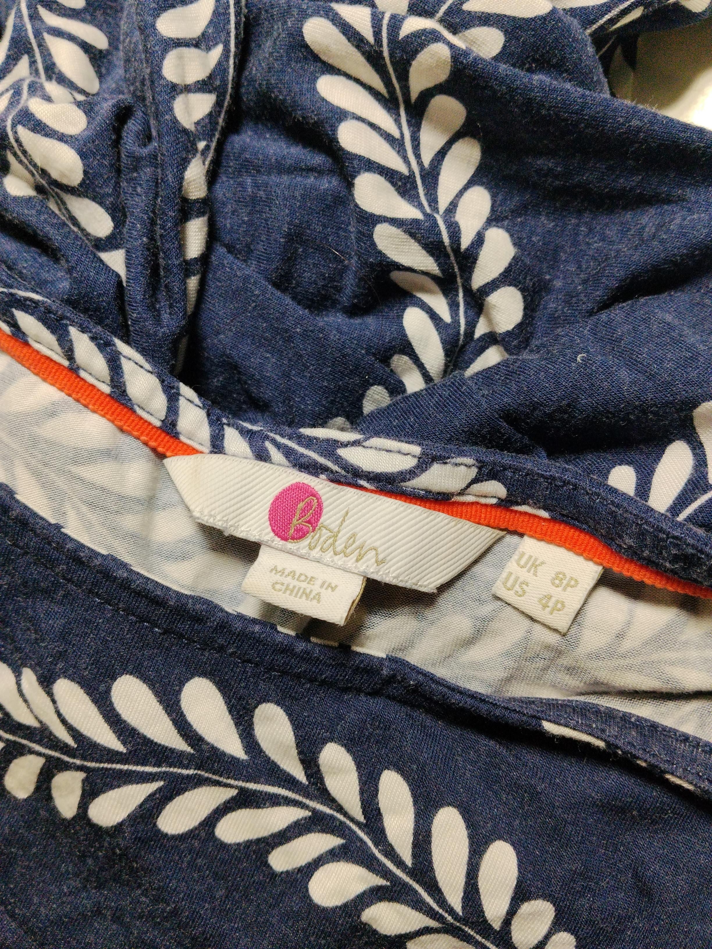Boden Shirt Mini Dress UK8 in Blue - Image 6