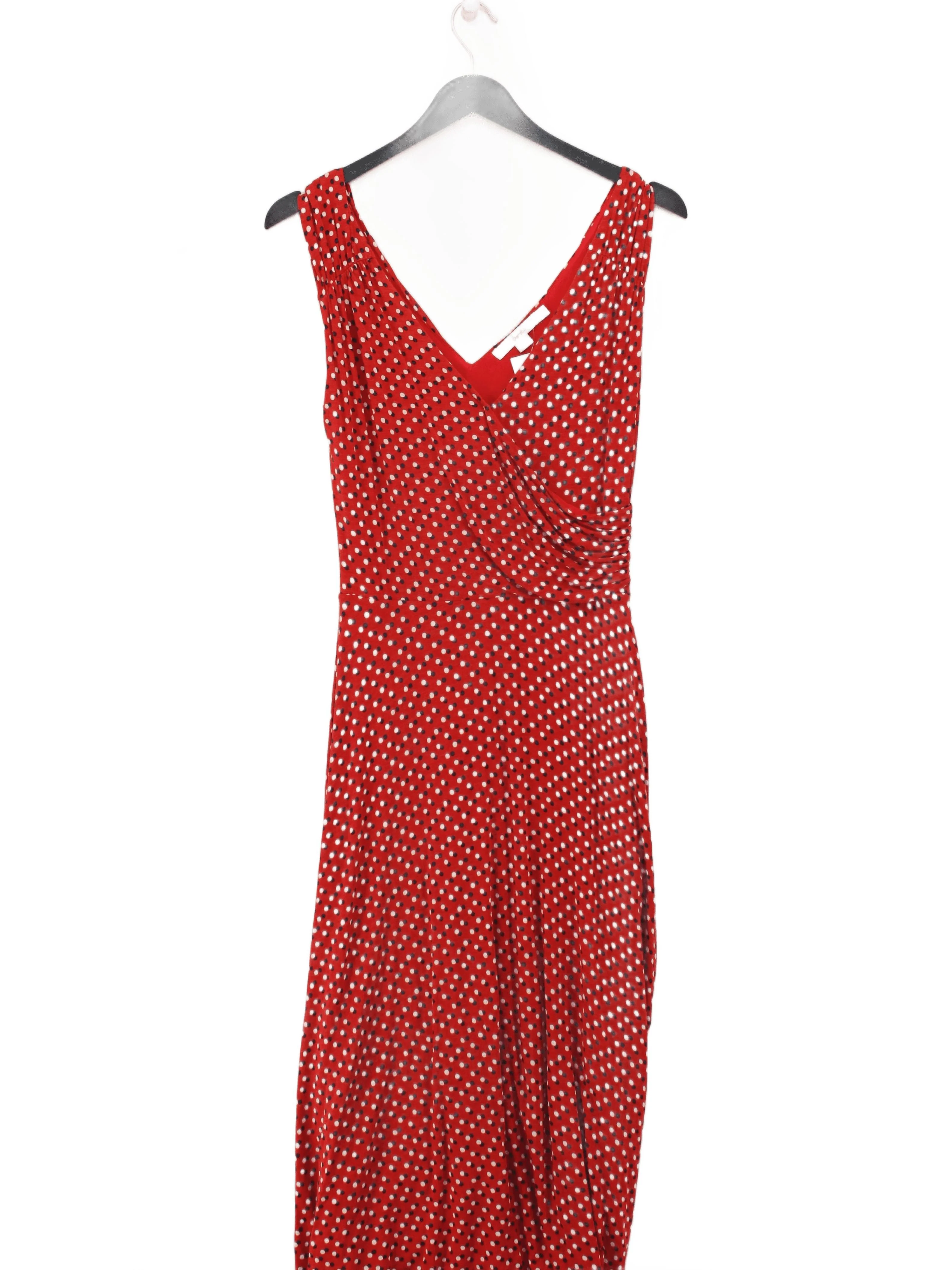 Boden Skater Midi Dress UK10 in Red