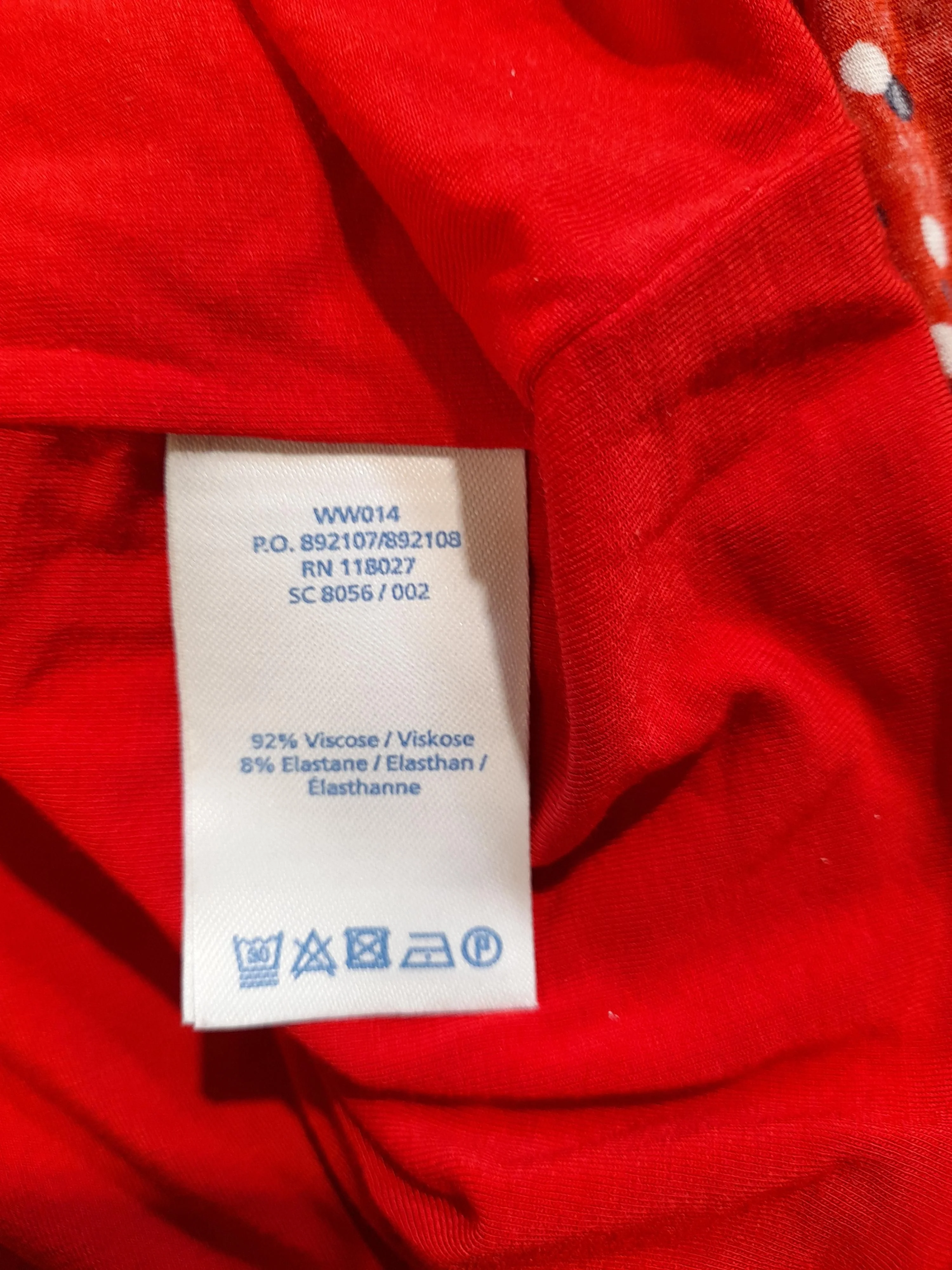 Boden Skater Midi Dress UK10 in Red - Image 6