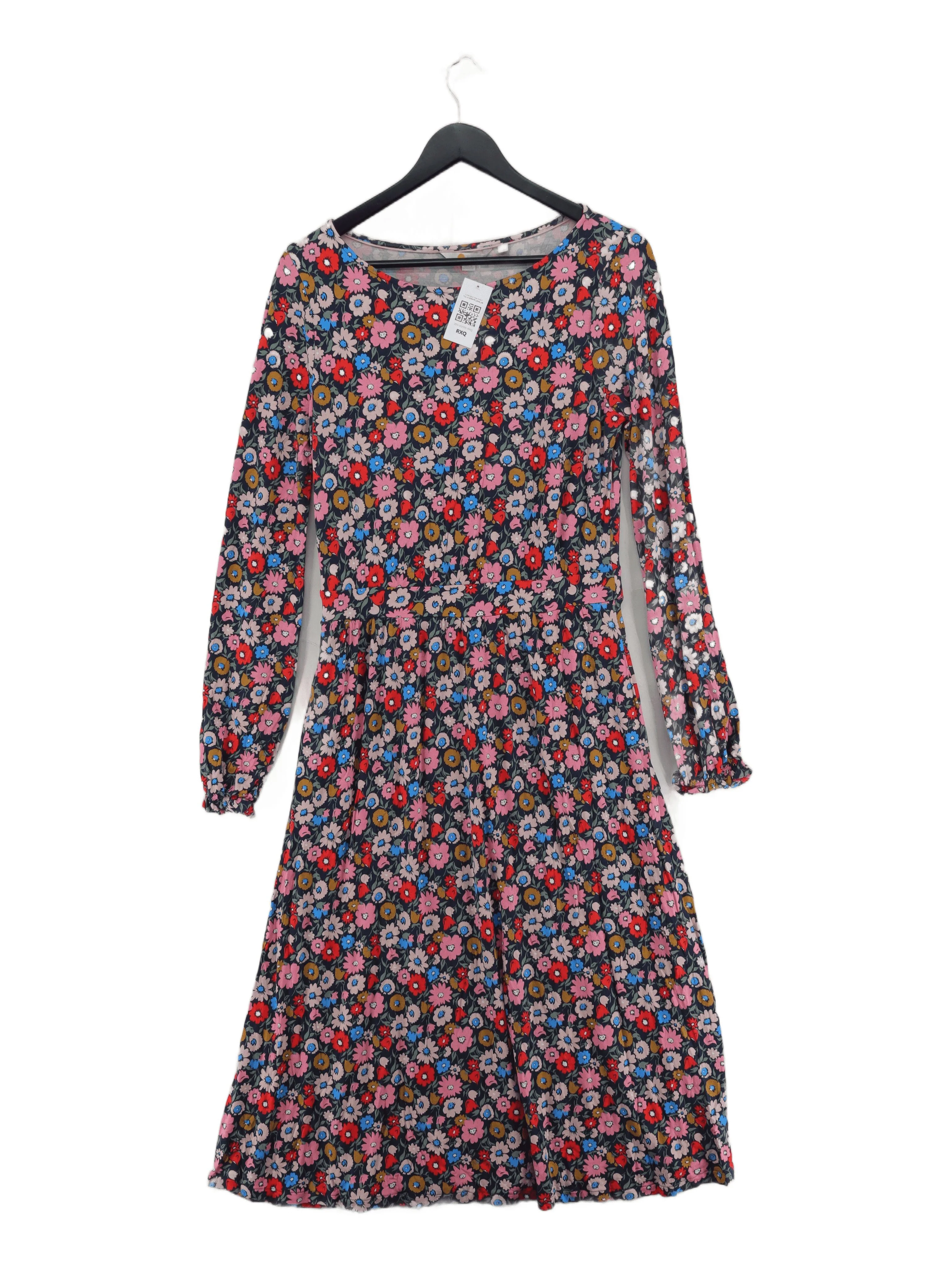 Boden Skater Midi Dress UK12 in Multi