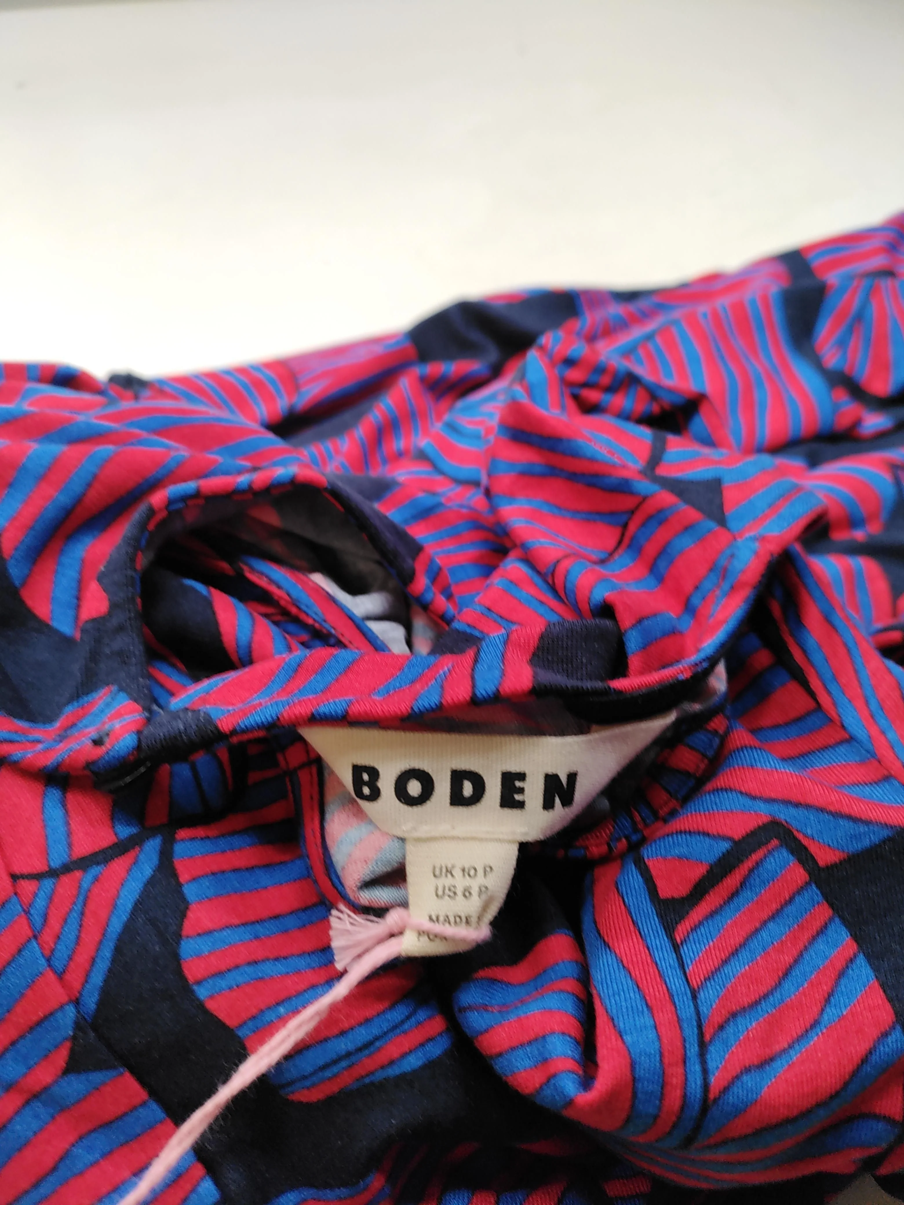 Boden Skater Mini Dress UK10 in Multi - Image 5