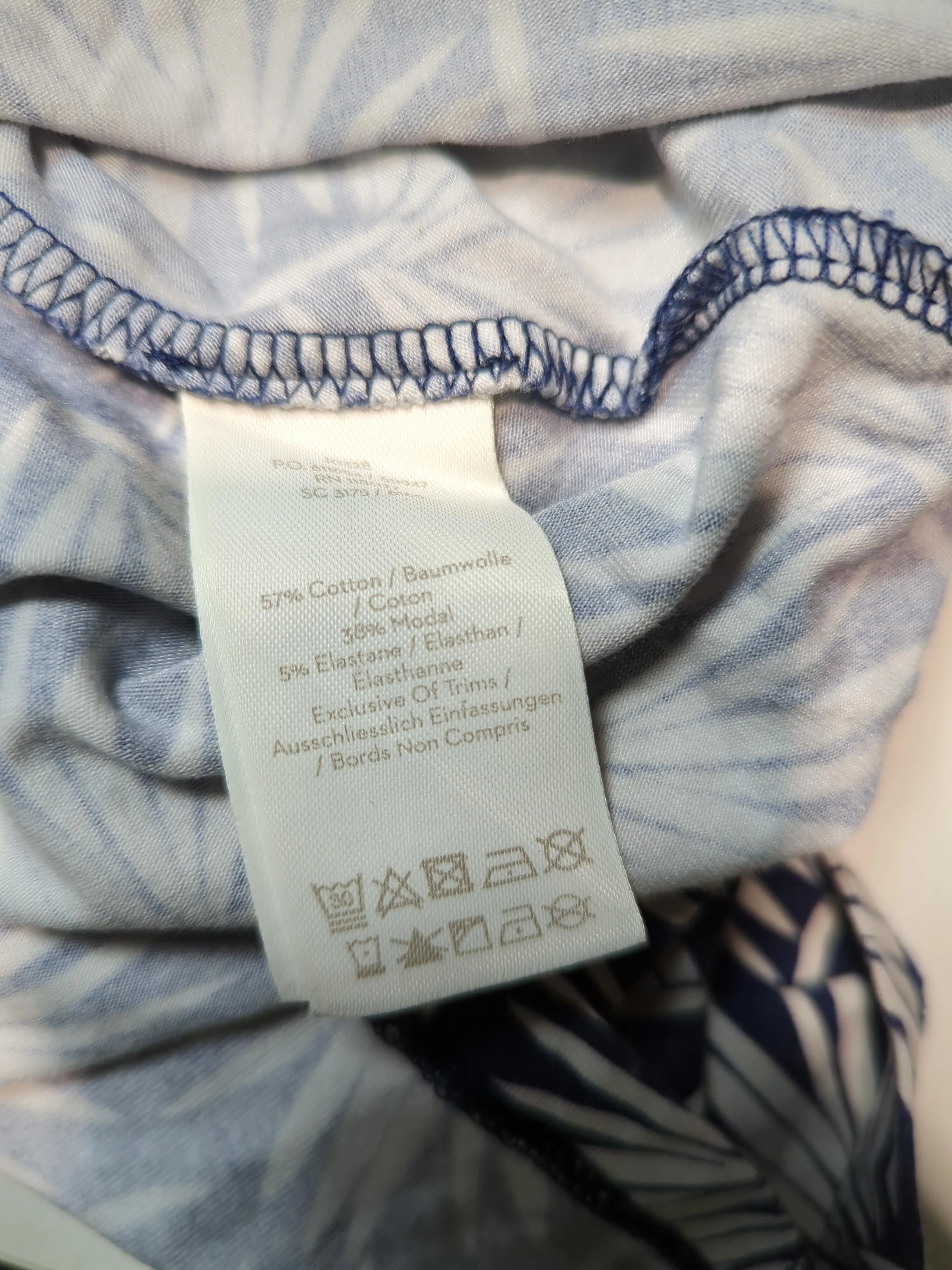 Boden Skater Mini Dress UK12 in Blue - Image 6