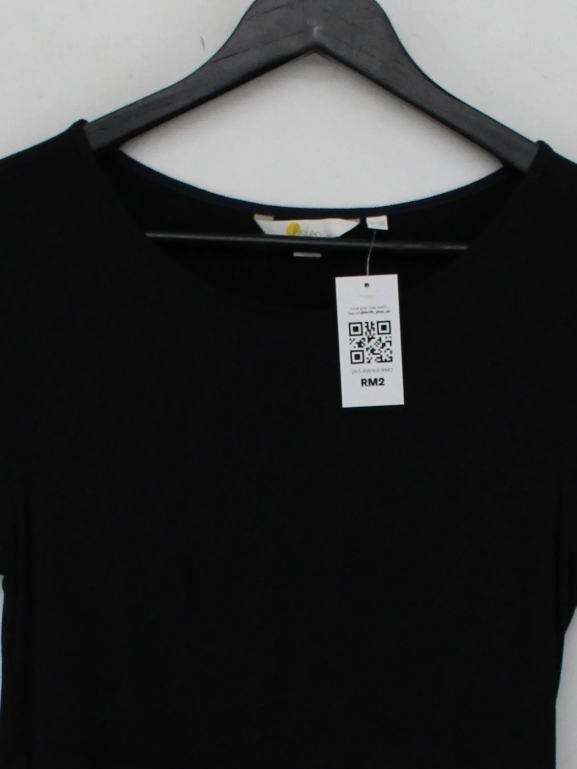 Boden T-Shirt Midi Dress UK10 in Black - Image 3