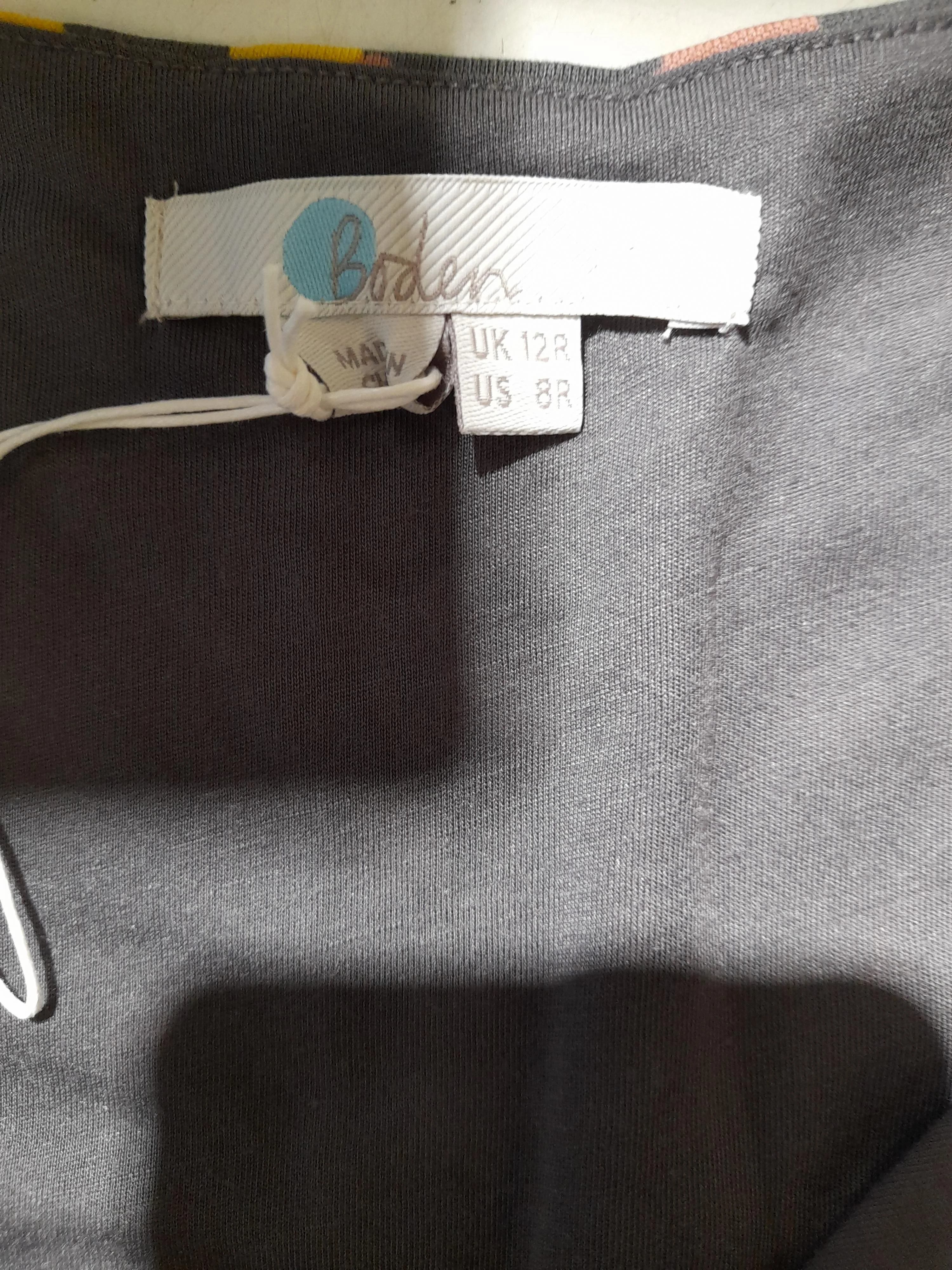 Boden T-Shirt Midi Dress UK12 in Grey - Image 5
