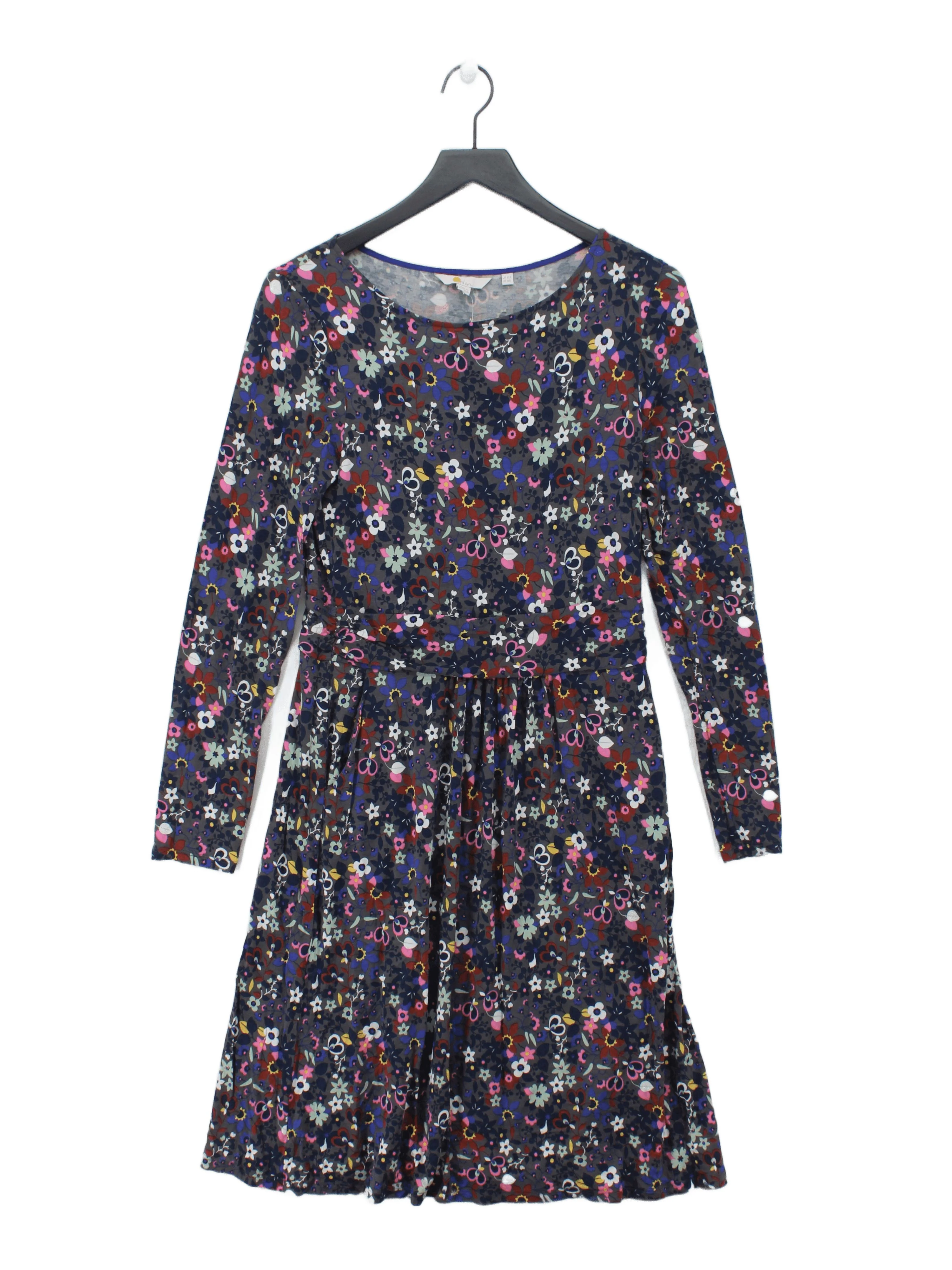 Boden T-Shirt Midi Dress UK12 in Grey