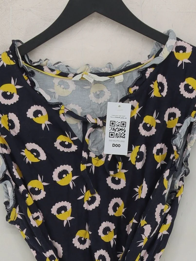 Boden T-Shirt Midi Dress UK14 in Blue - Image 3