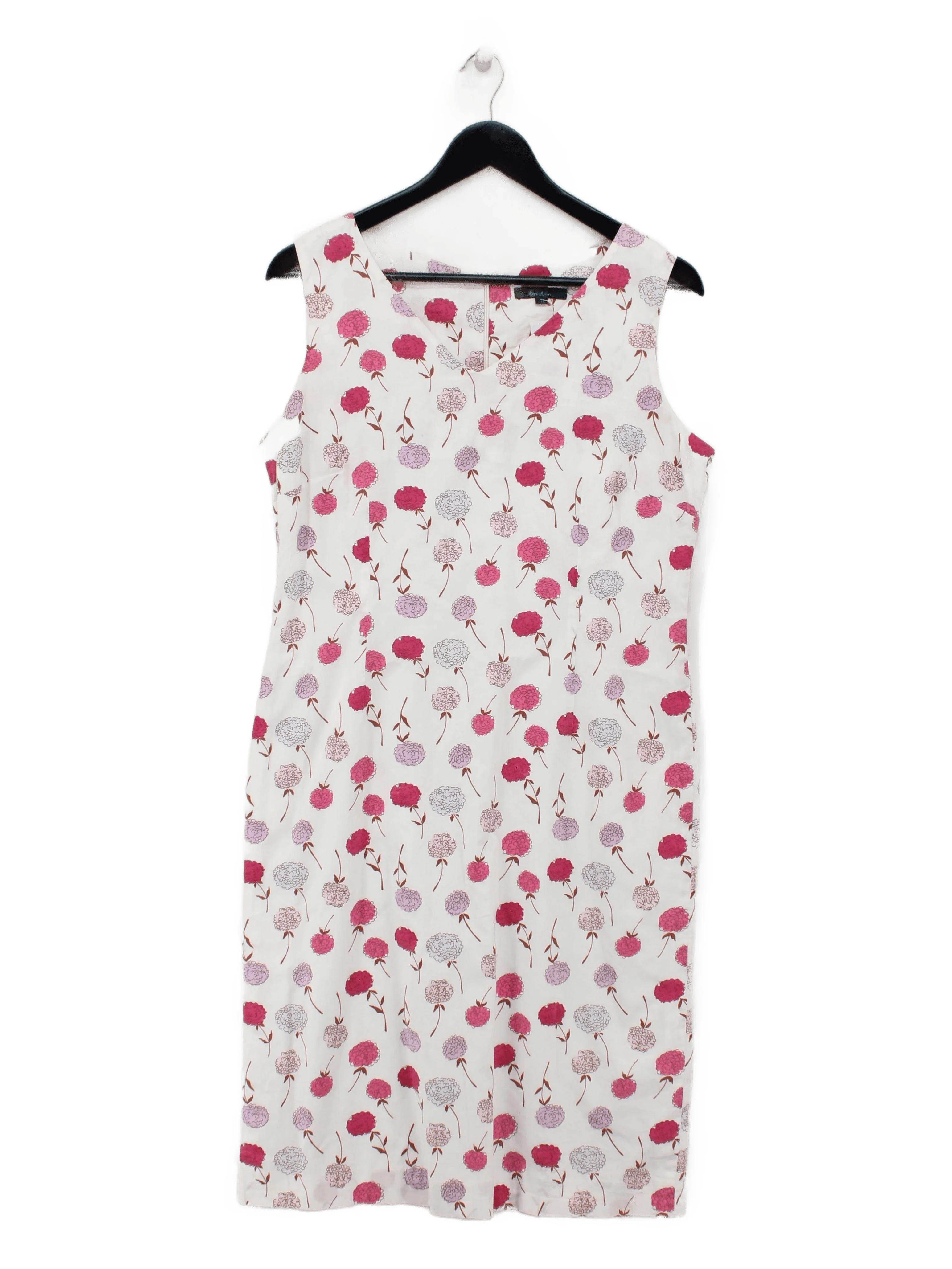 Boden T-Shirt Midi Dress UK14 in White