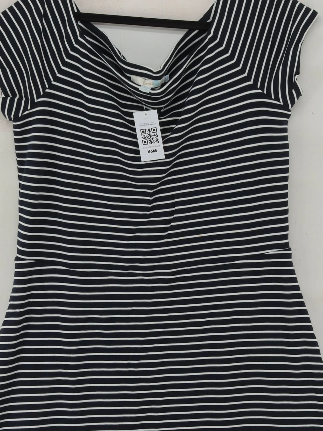 Boden T-Shirt Midi Dress UK16 in Blue - Image 3