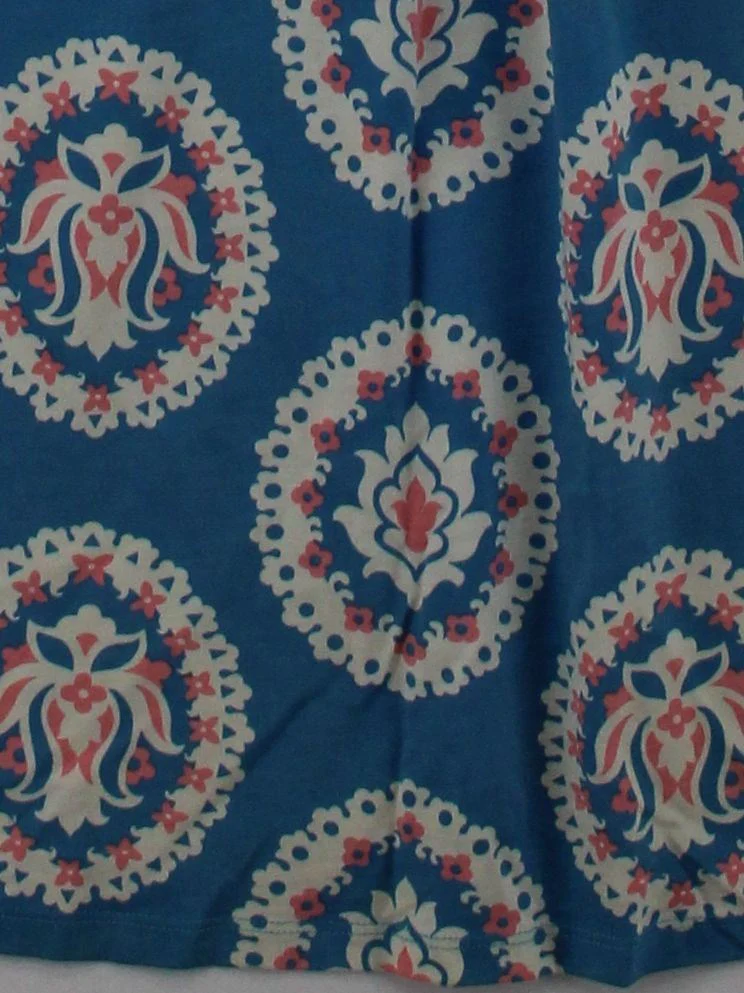 Boden T-Shirt Midi Dress UK18 in Blue - Image 4