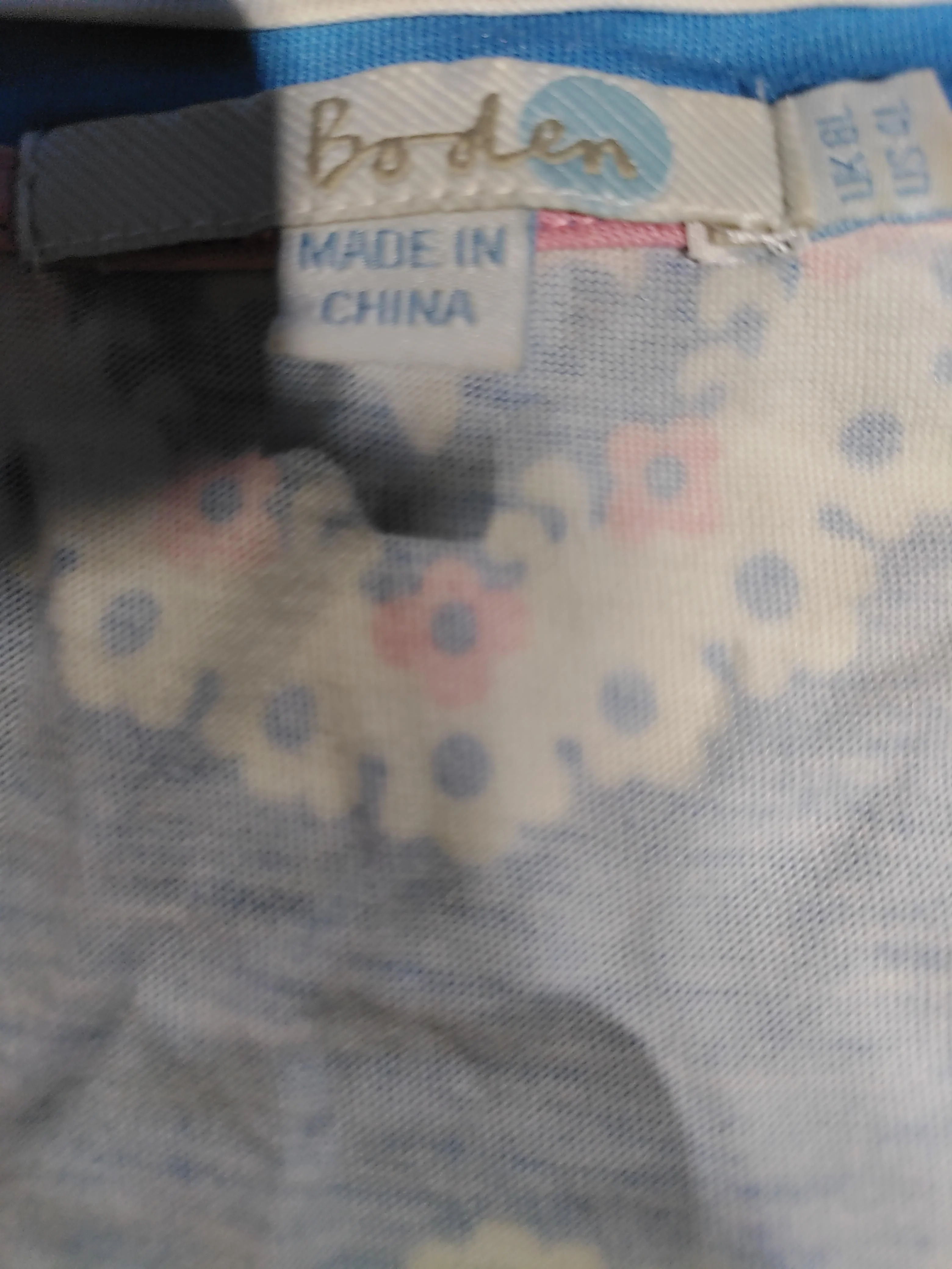 Boden T-Shirt Midi Dress UK18 in Blue - Image 5