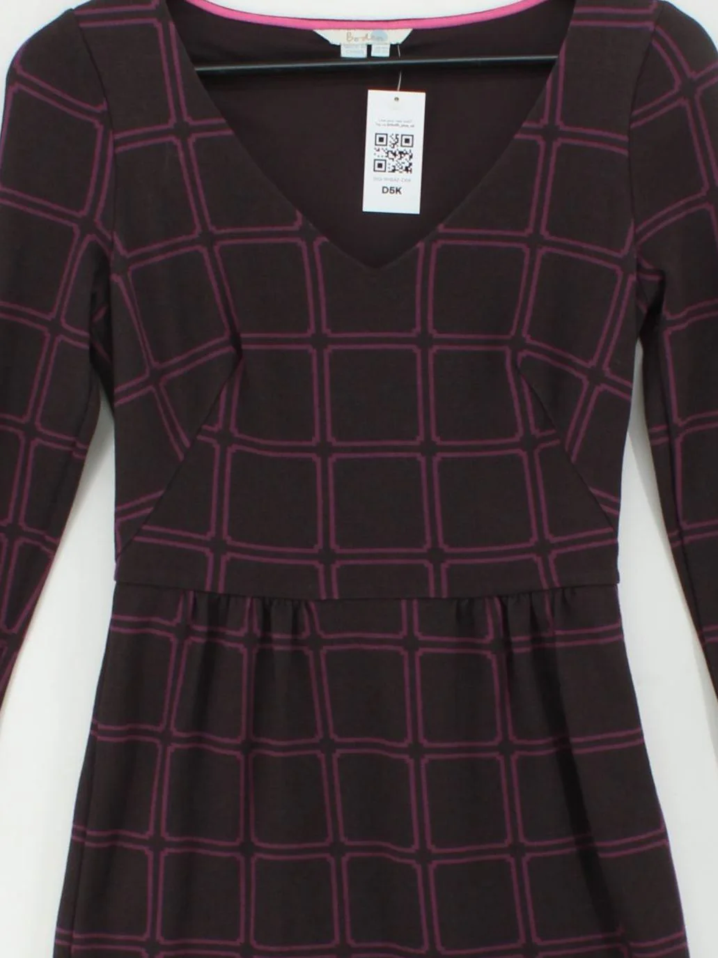 Boden T-Shirt Midi Dress UK8 in Brown - Image 3