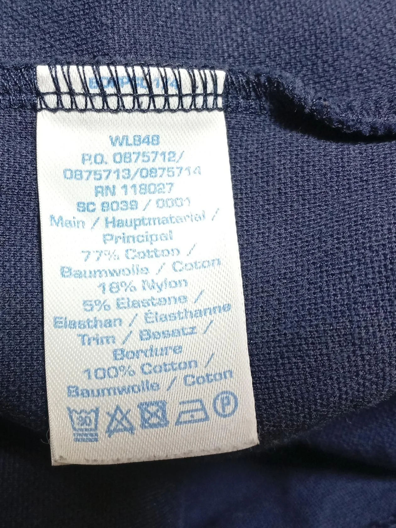 Boden T-Shirt Mini Dress M in Blue - Image 7