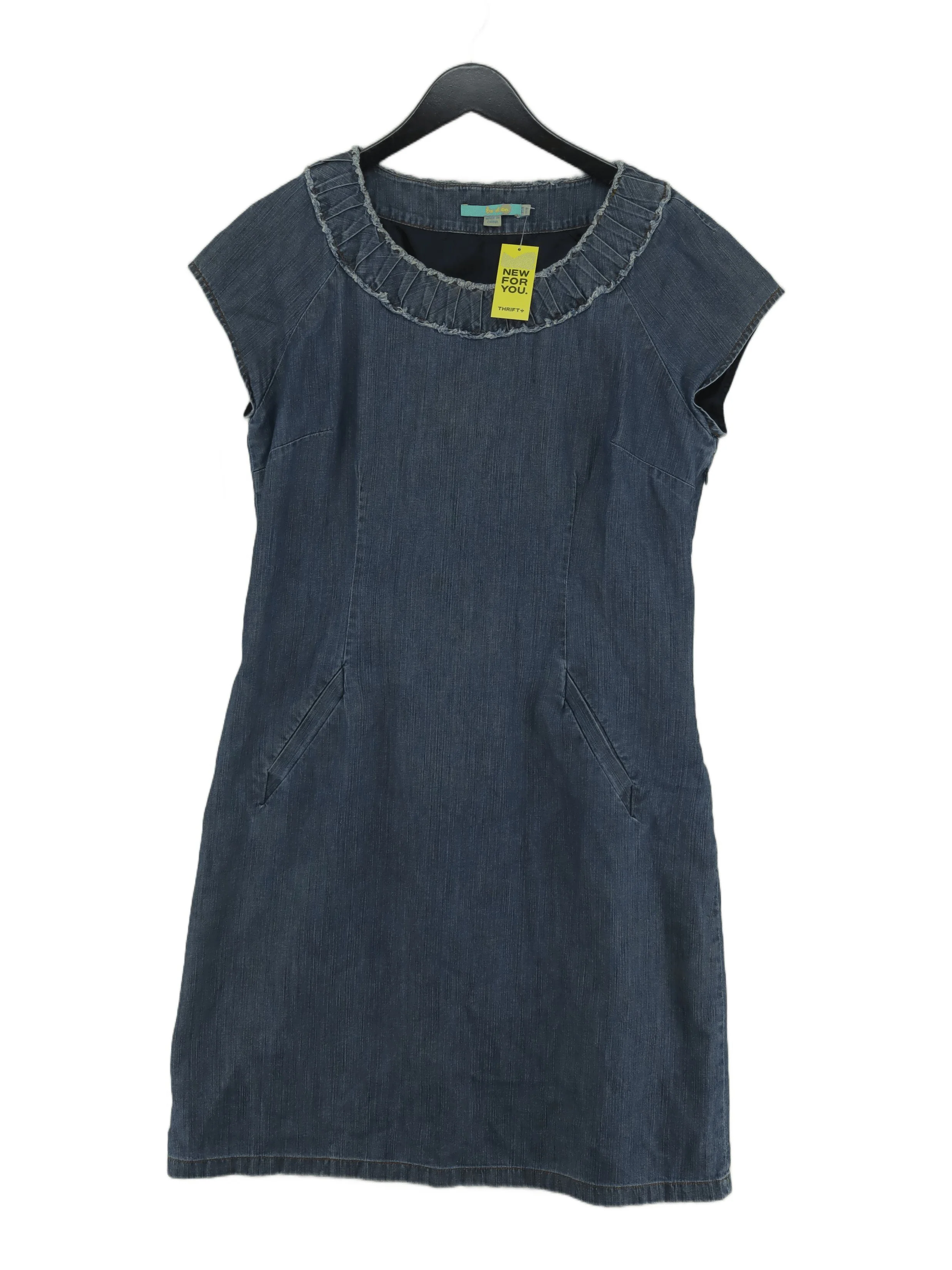 Boden T-Shirt Mini Dress UK10 in Blue