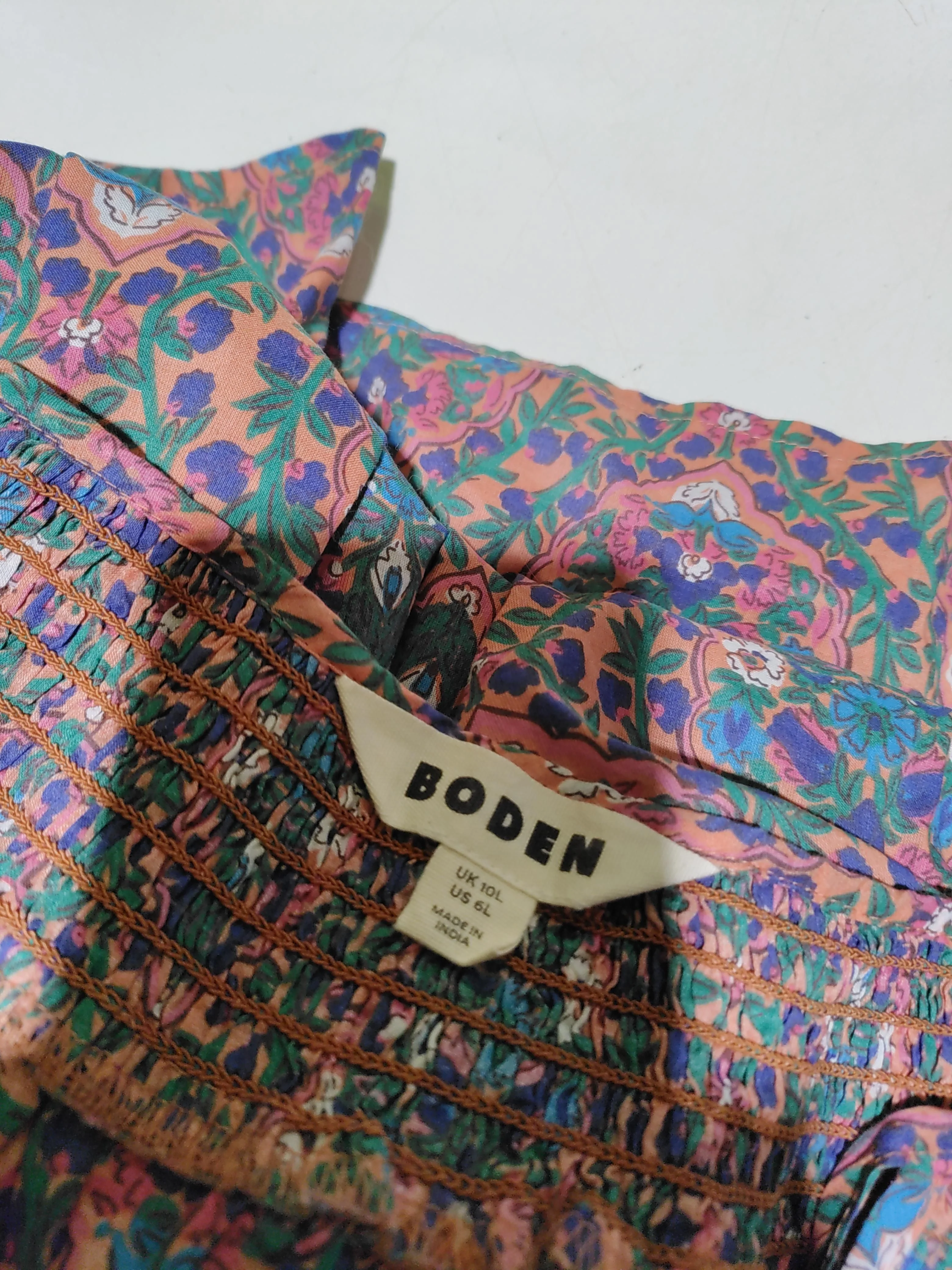 Boden T-Shirt Mini Dress UK10 in Multi - Image 5
