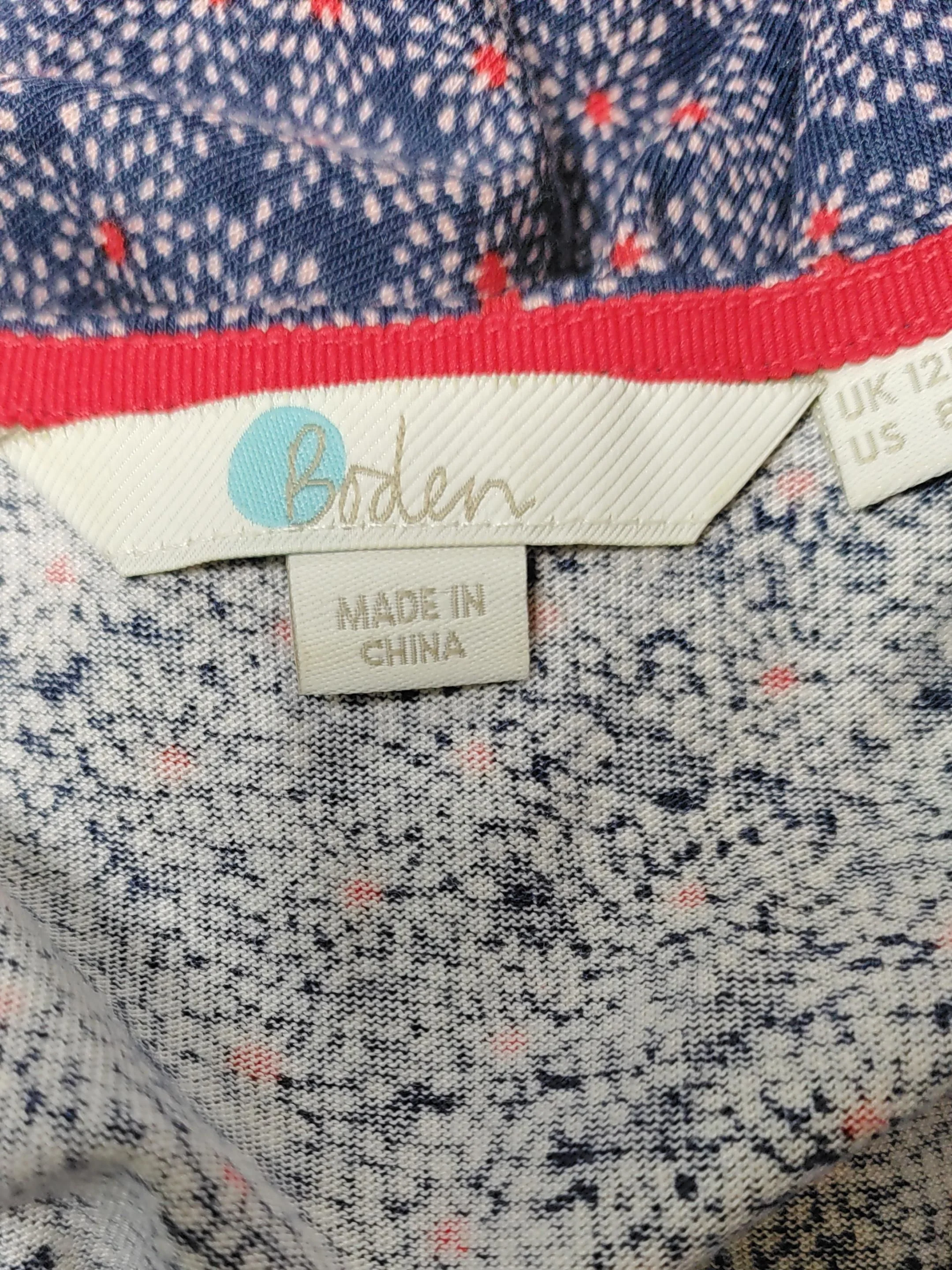 Boden T-Shirt Mini Dress UK12 in Blue - Image 5