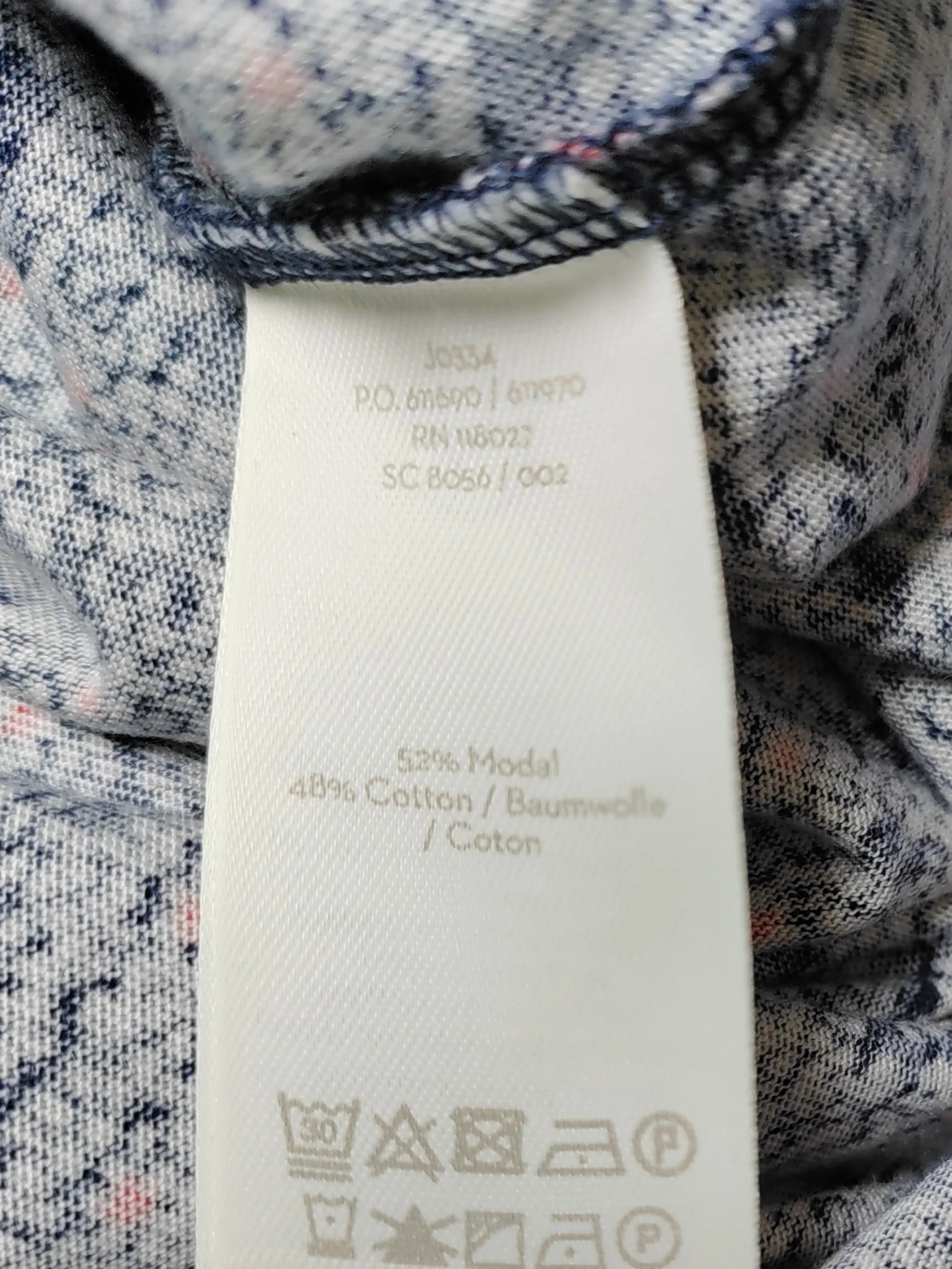 Boden T-Shirt Mini Dress UK12 in Blue - Image 6