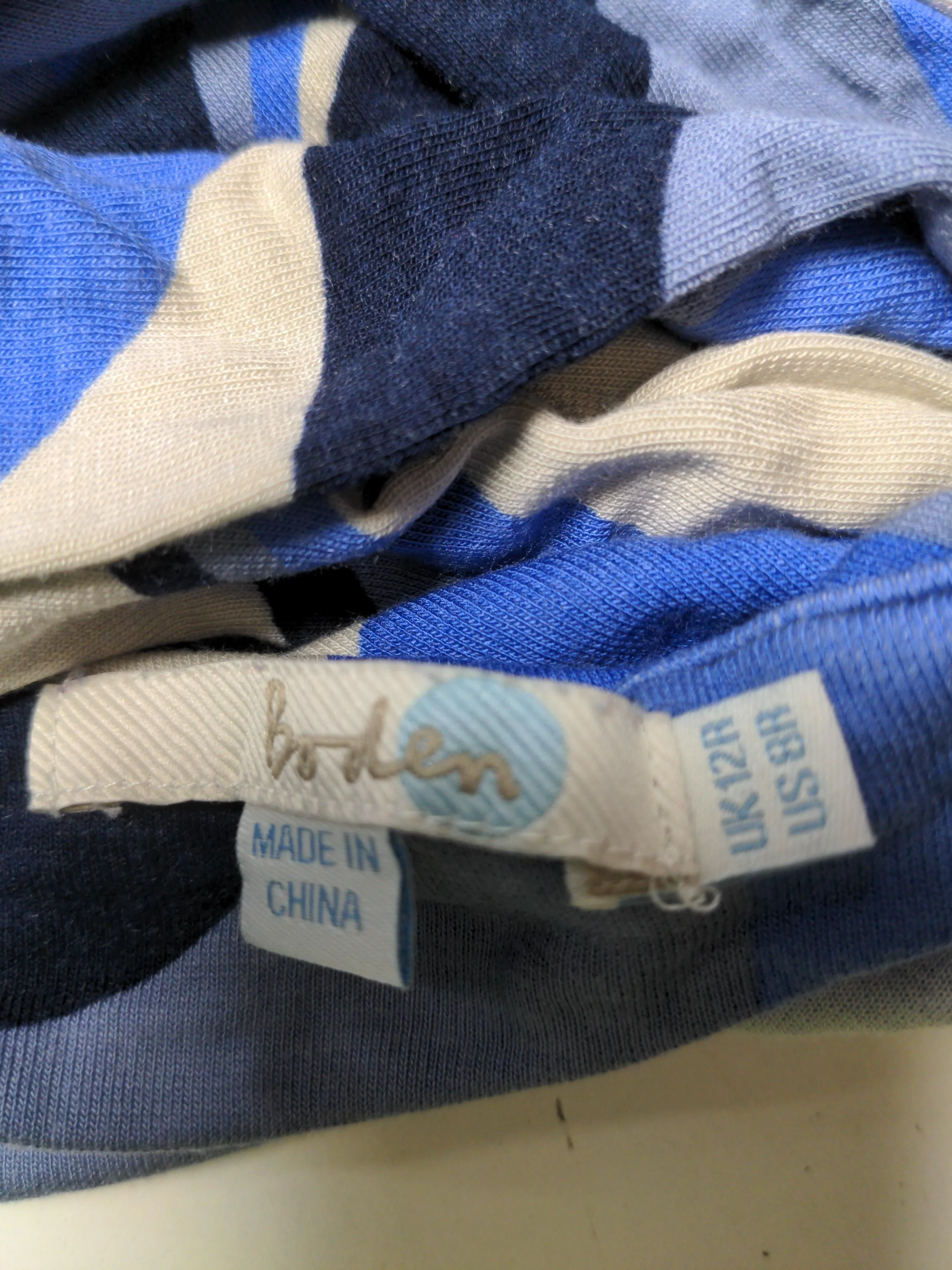 Boden T-Shirt Mini Dress UK12 in Multi - Image 5