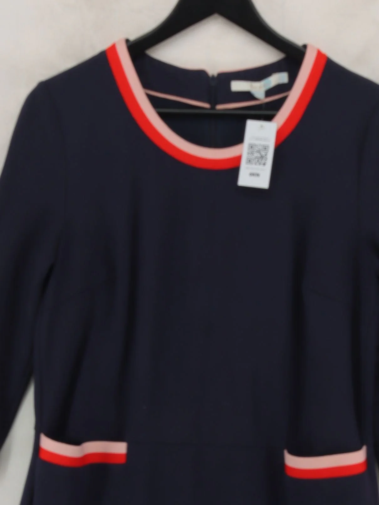 Boden T-Shirt Mini Dress UK14 in Blue - Image 3