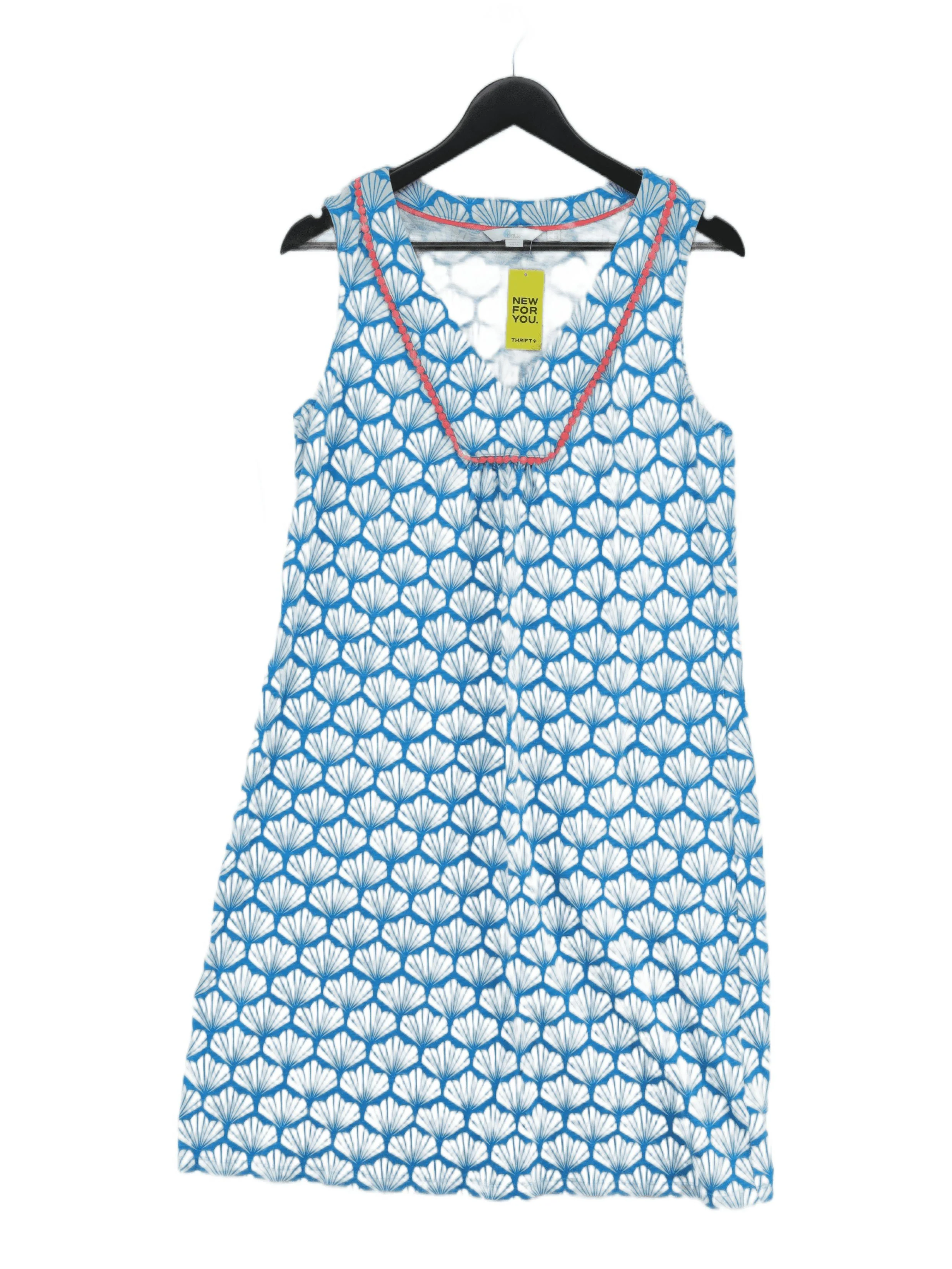 Boden T-Shirt Mini Dress UK14 in Blue