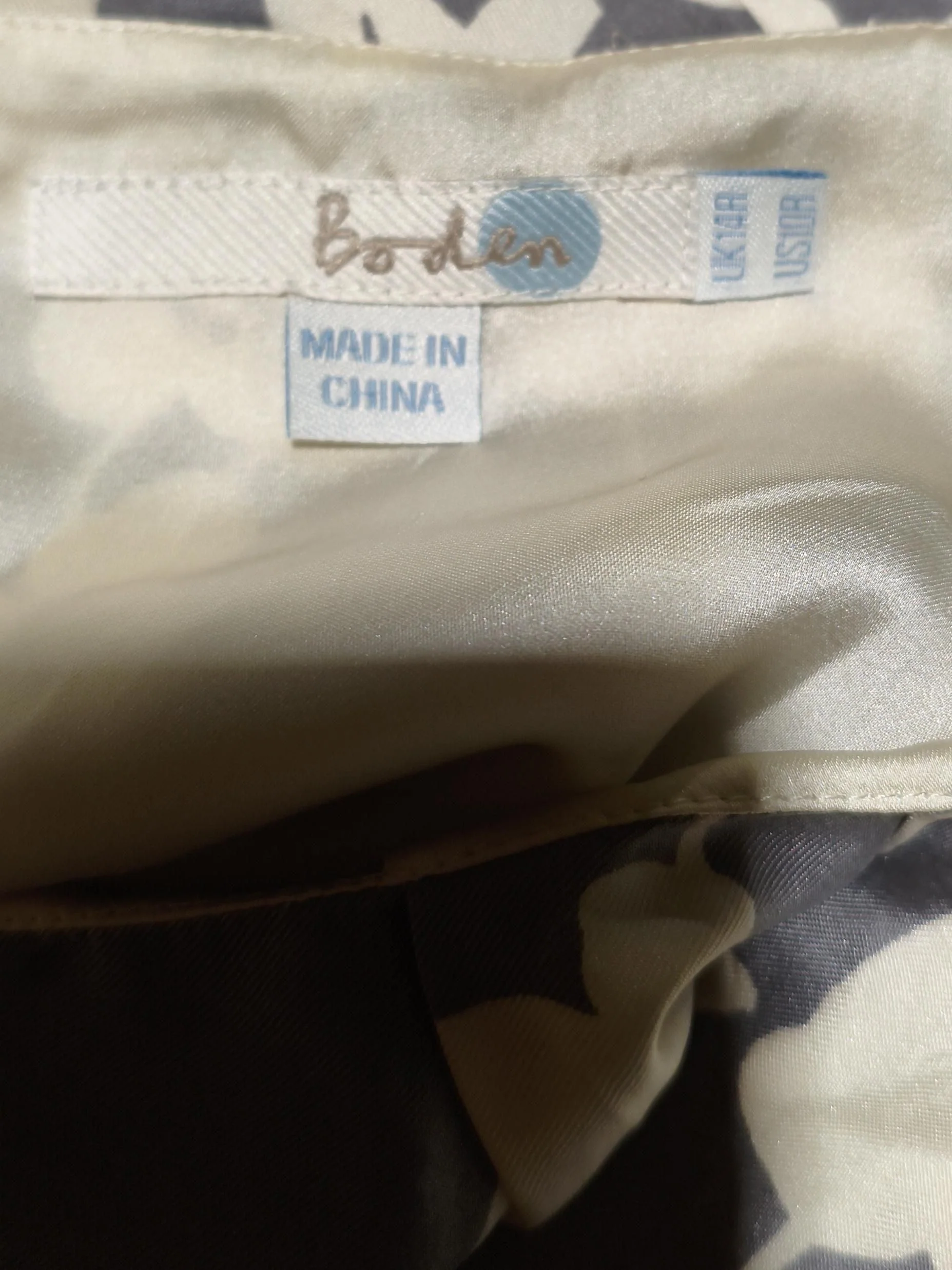 Boden T-Shirt Mini Dress UK14 in Grey - Image 5