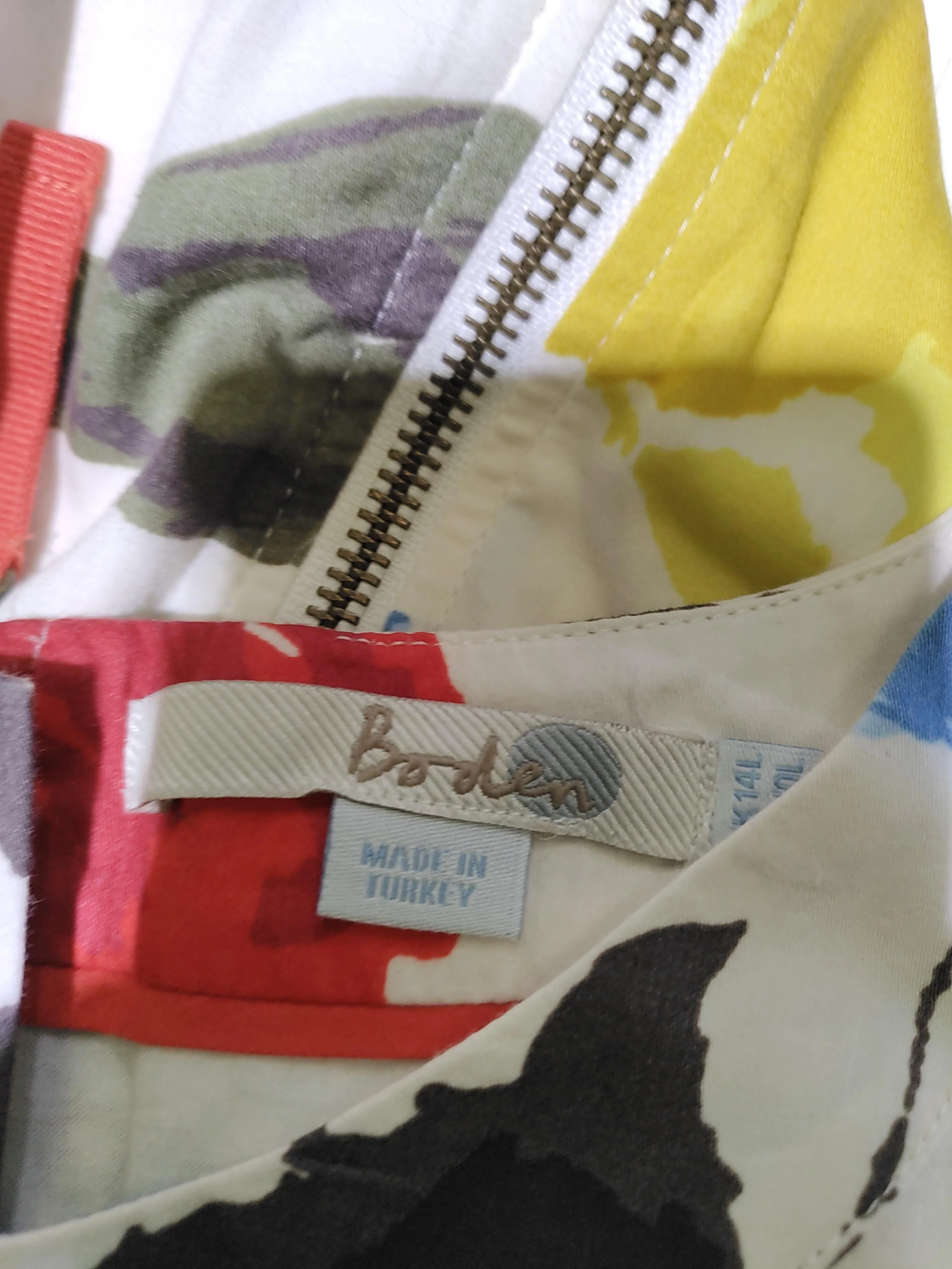 Boden T-Shirt Mini Dress UK14 in Multi - Image 5