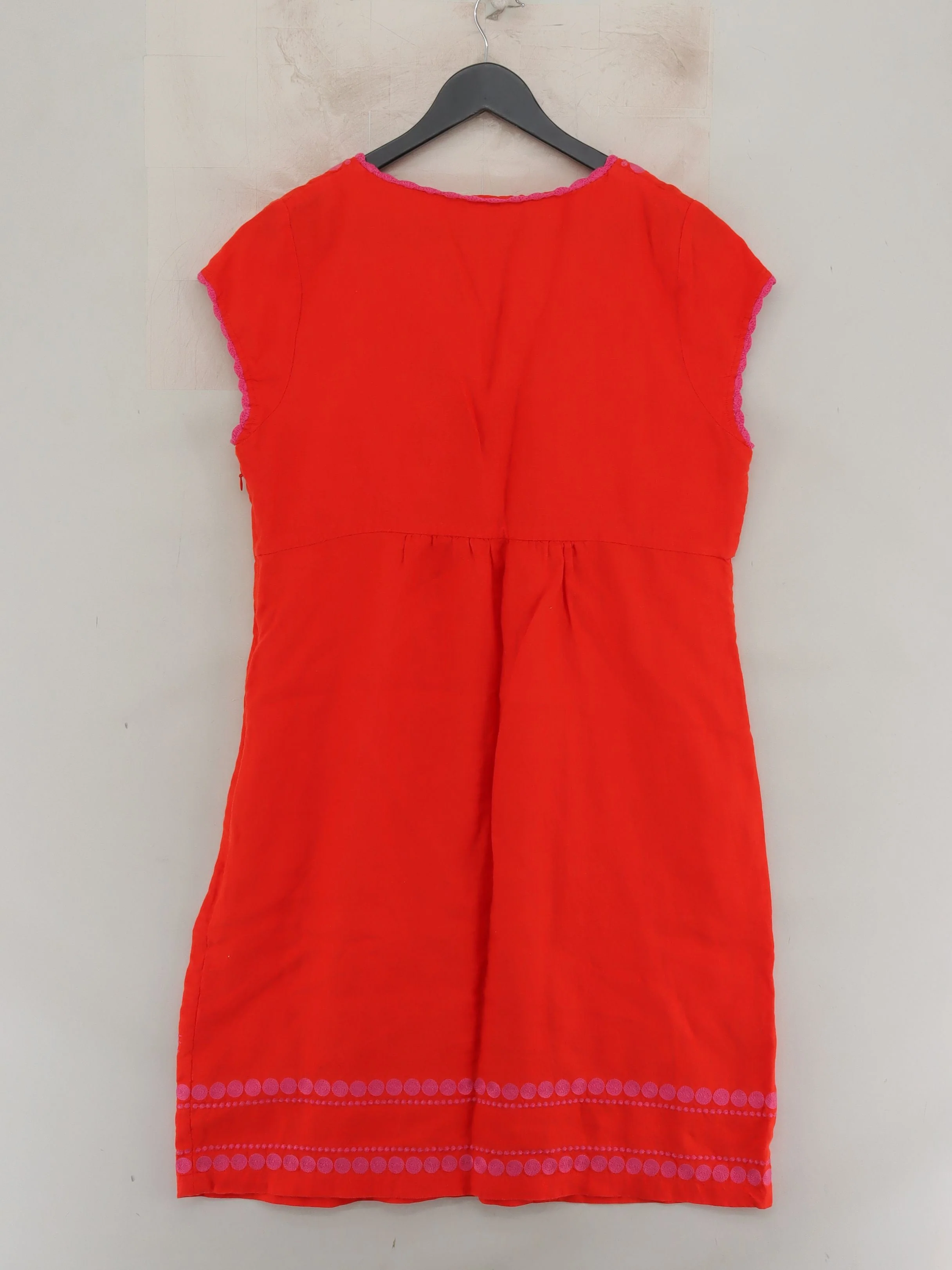 Boden T-Shirt Mini Dress UK14 in Orange - Image 2