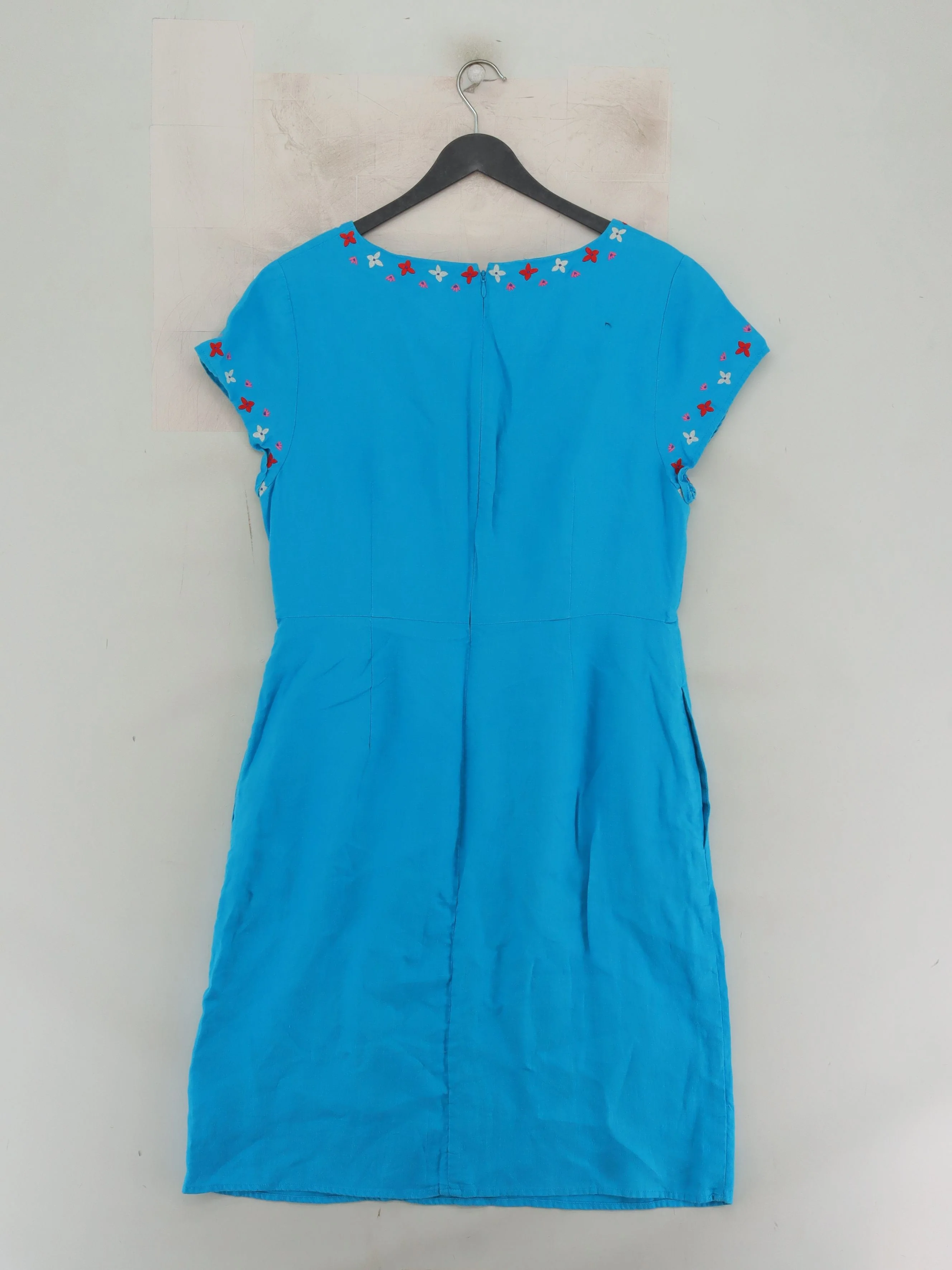 Boden T-Shirt Mini Dress UK16 in Blue - Image 2