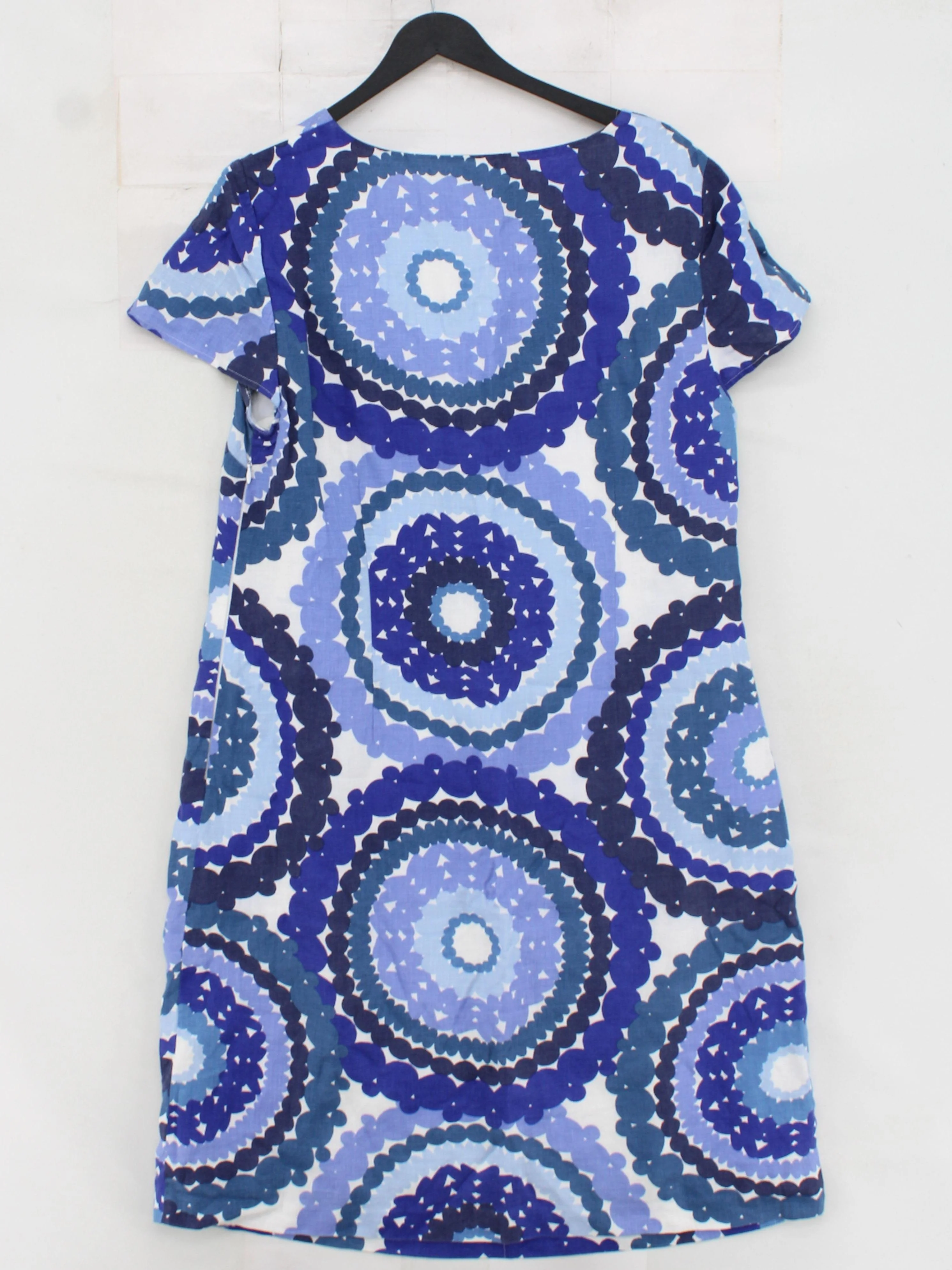 Boden T-Shirt Mini Dress UK18 in Blue - Image 2
