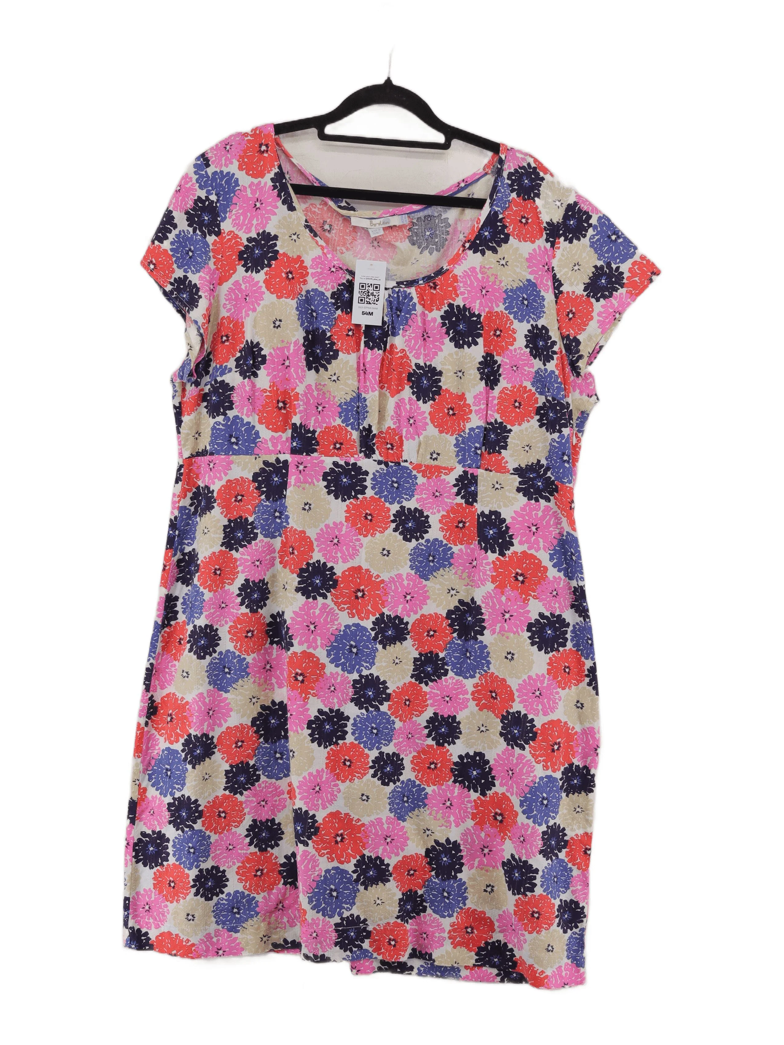 Boden T-Shirt Mini Dress UK20 in Multi