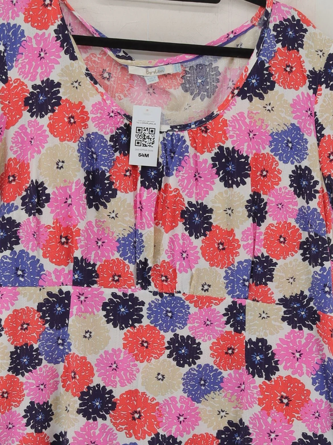 Boden T-Shirt Mini Dress UK20 in Multi - Image 3