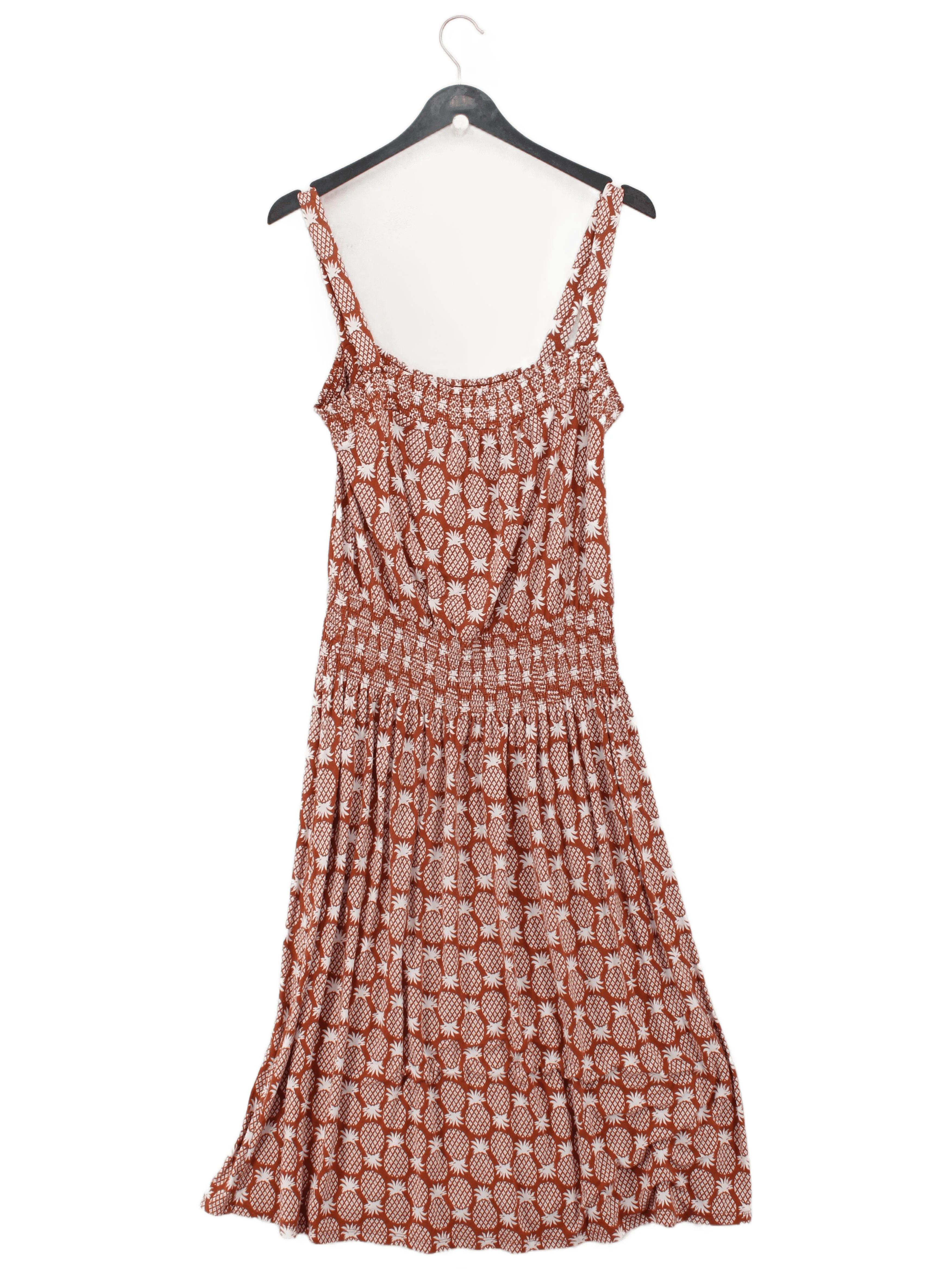 Boden Tank Midi Dress M in Brown
