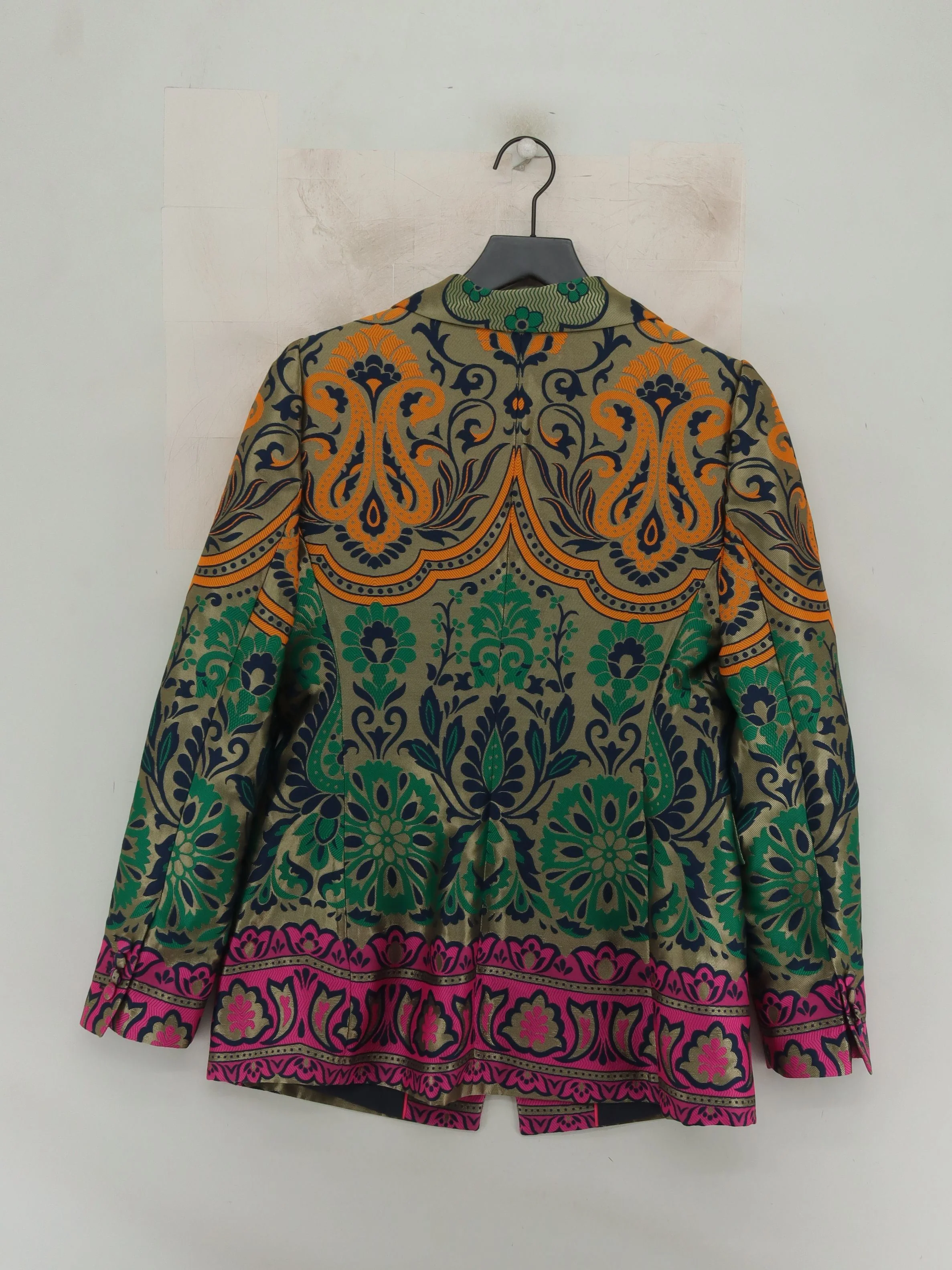 Boden Women's Blazer UK 14 Multi Polyester with Acetate Overcoat New with tags - Image 2