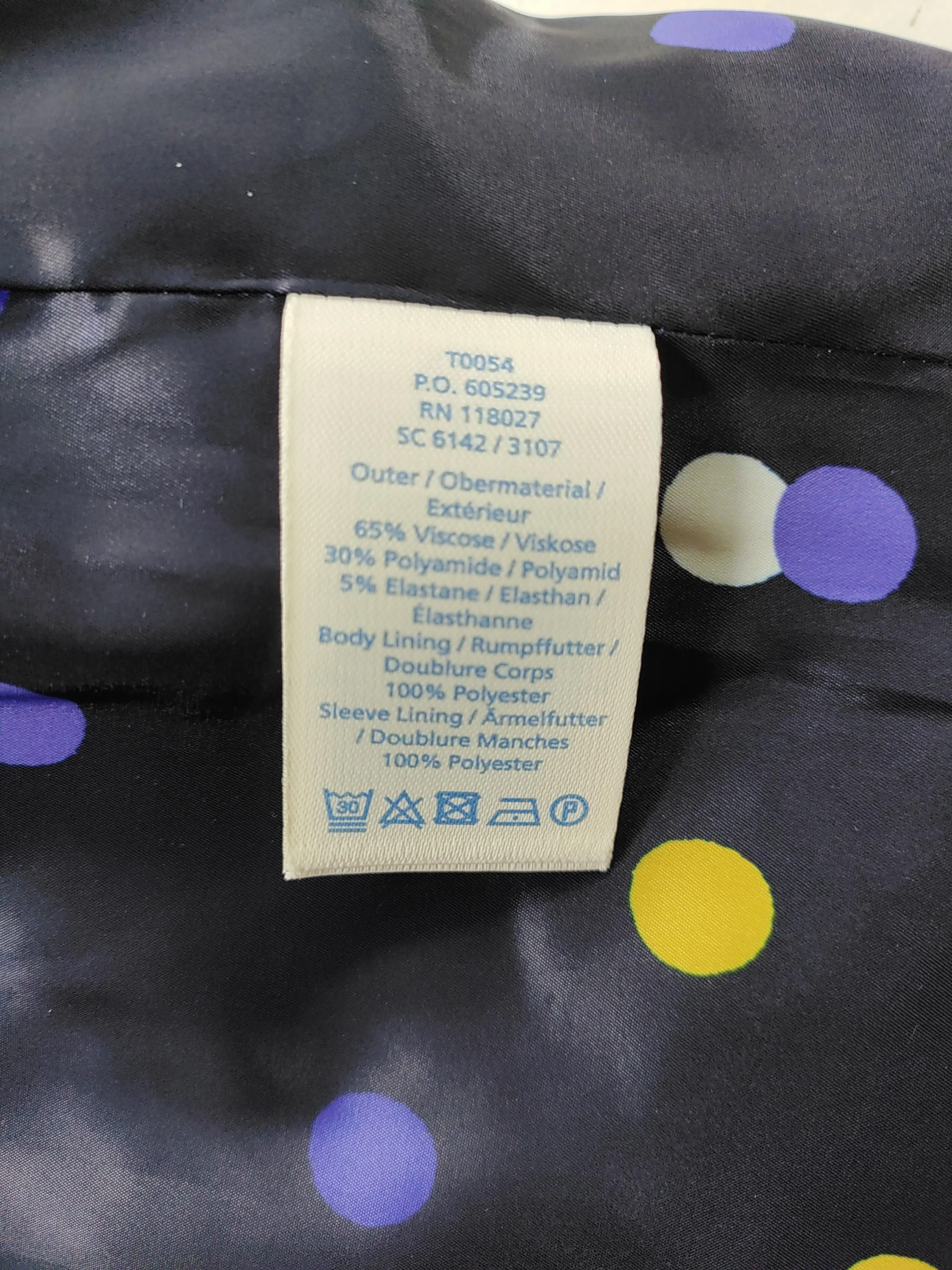 Boden Women's Blazer UK 16 Blue Viscose with Polyamide, Elastane Overcoat - Image 6