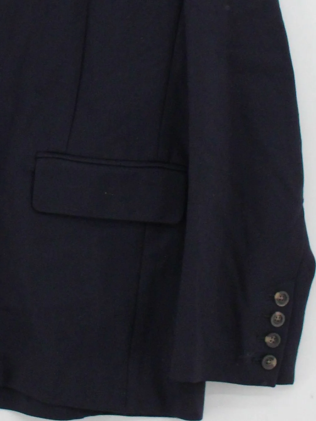 Boden Women's Blazer UK 16 Blue Viscose with Polyamide, Elastane Overcoat - Image 4