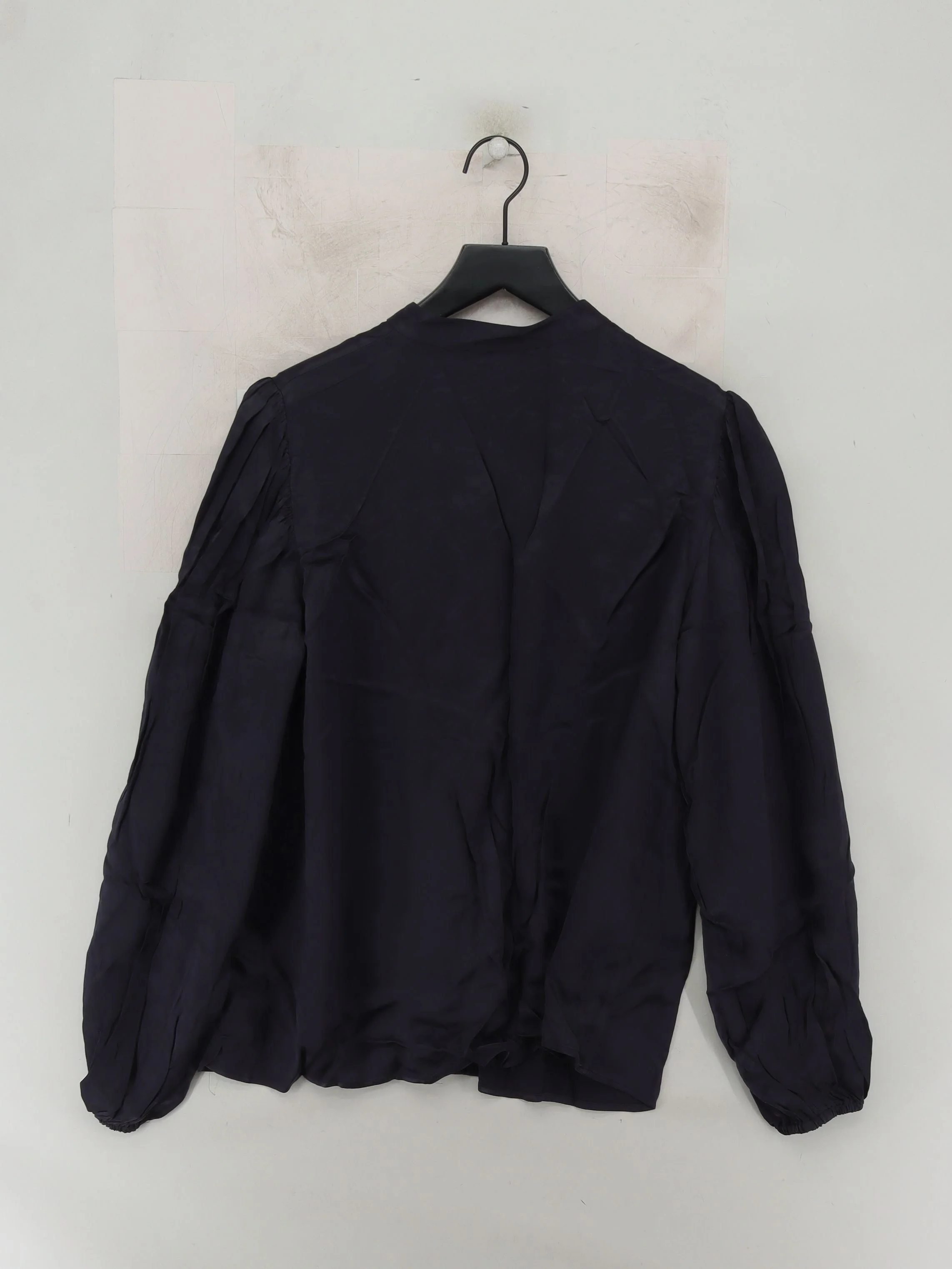 Boden Women's Blouse UK 12 Blue 100% Viscose Long Sleeve Collared Basic - Image 2