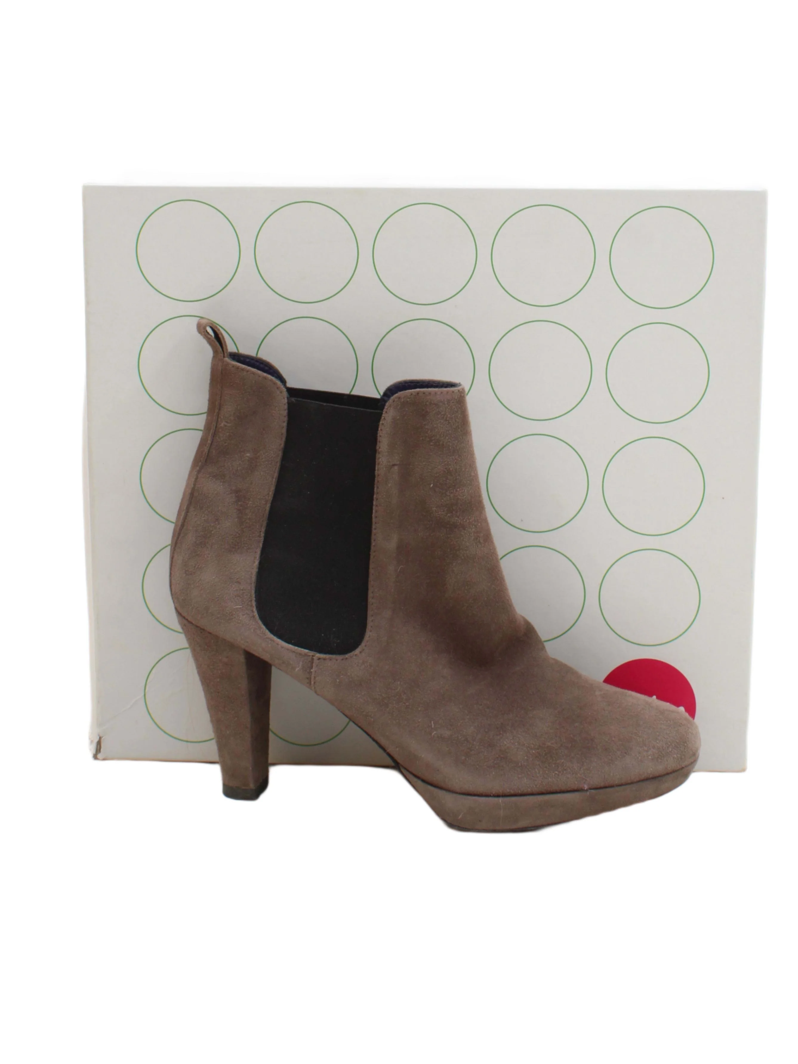 Boden Women's Boots UK 5 Brown 100% Suede Chelsea
