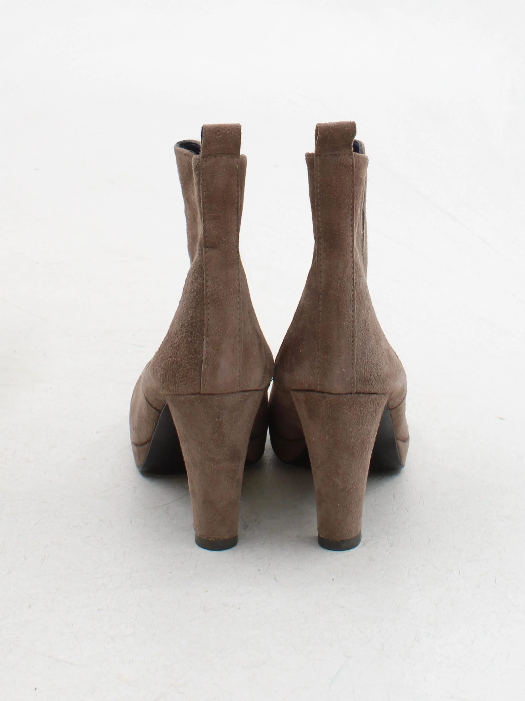 Boden Women's Boots UK 5 Brown 100% Suede Chelsea - Image 3