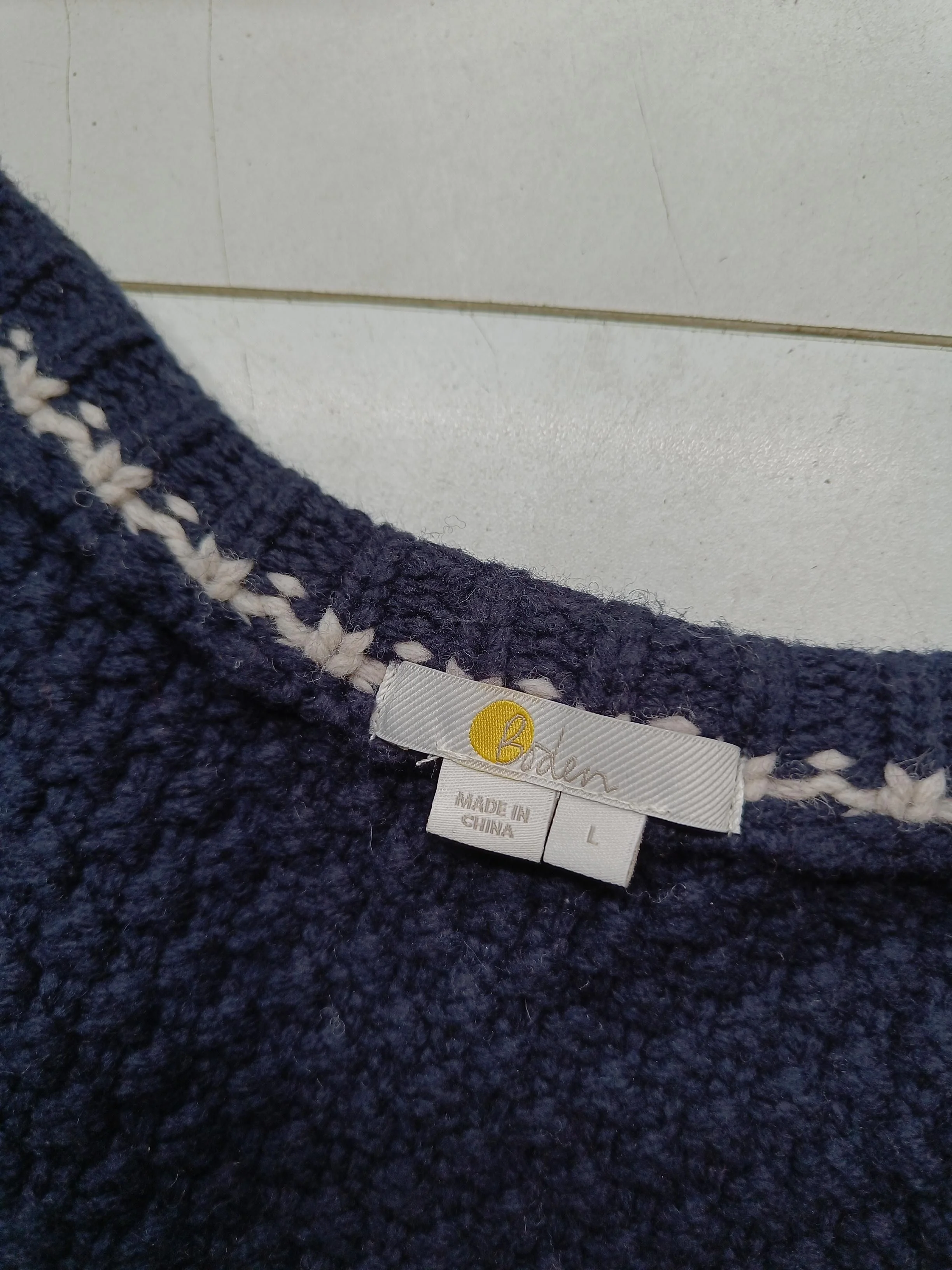Boden Women's Cardigan L Blue Wool with Polyamide, Polyester, Other Cardigan - Image 5