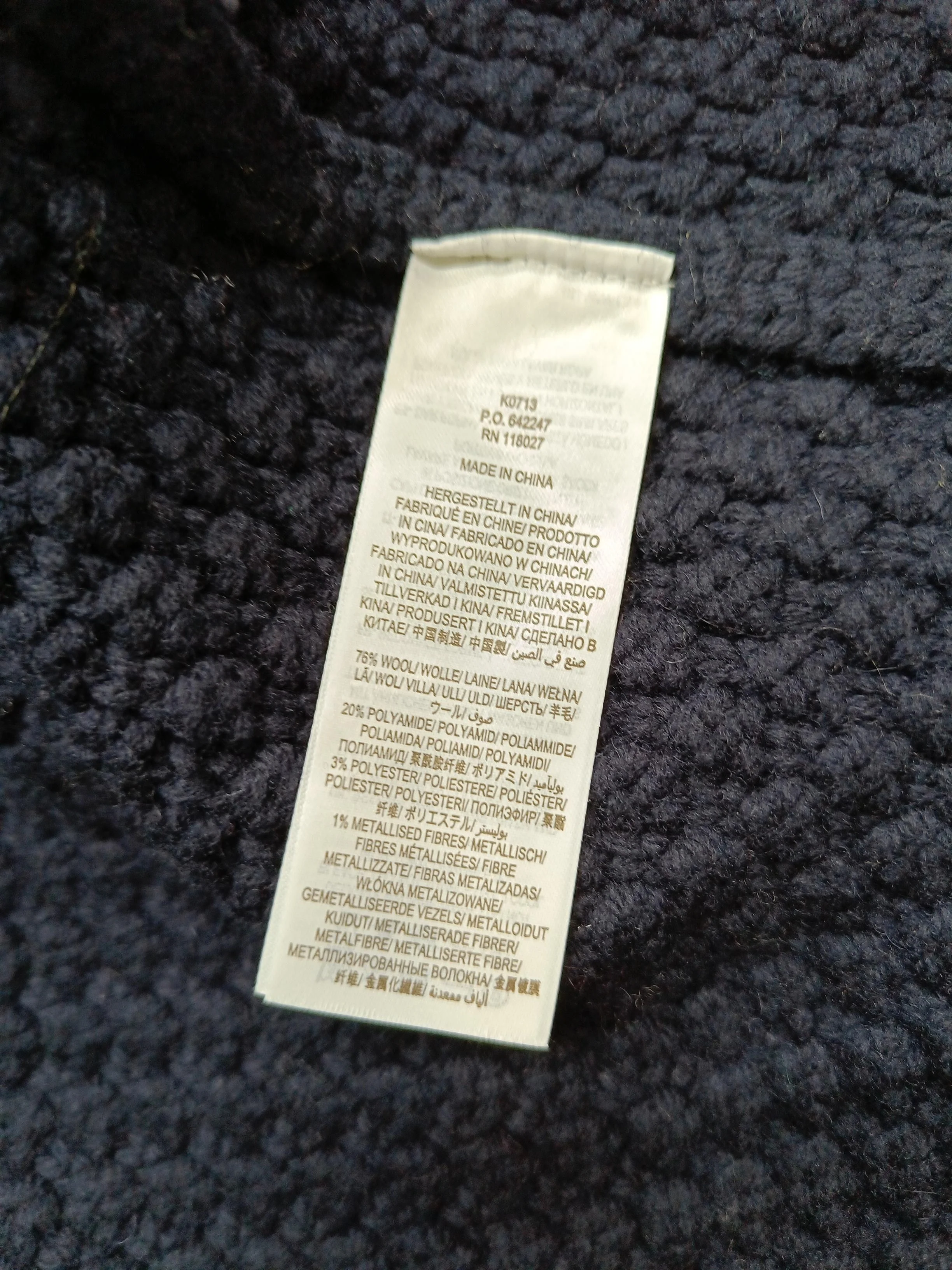 Boden Women's Cardigan L Blue Wool with Polyamide, Polyester, Other Cardigan - Image 6