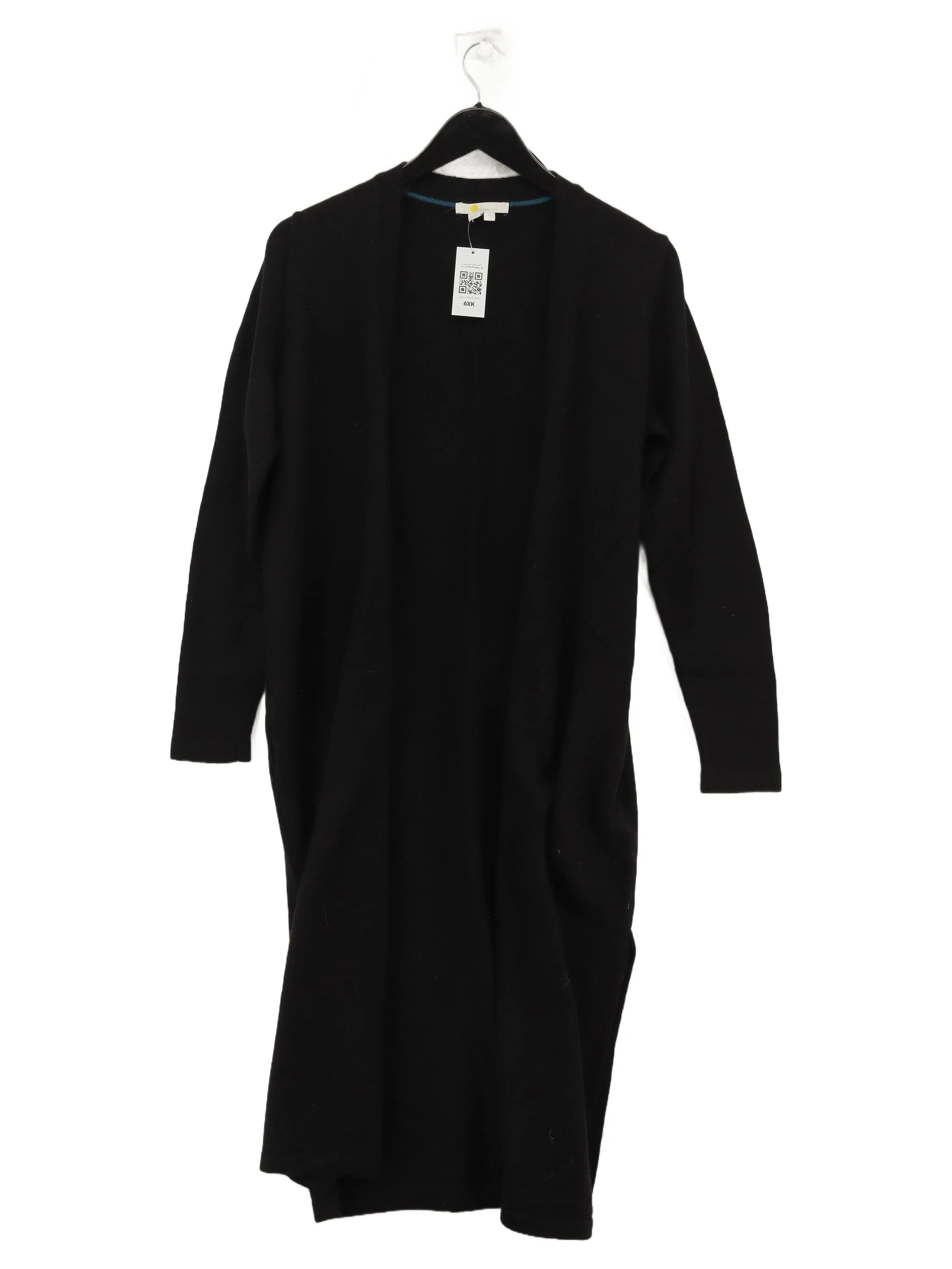Boden Women's Cardigan M Black Wool with Polyamide, Cotton, Other Cardigan